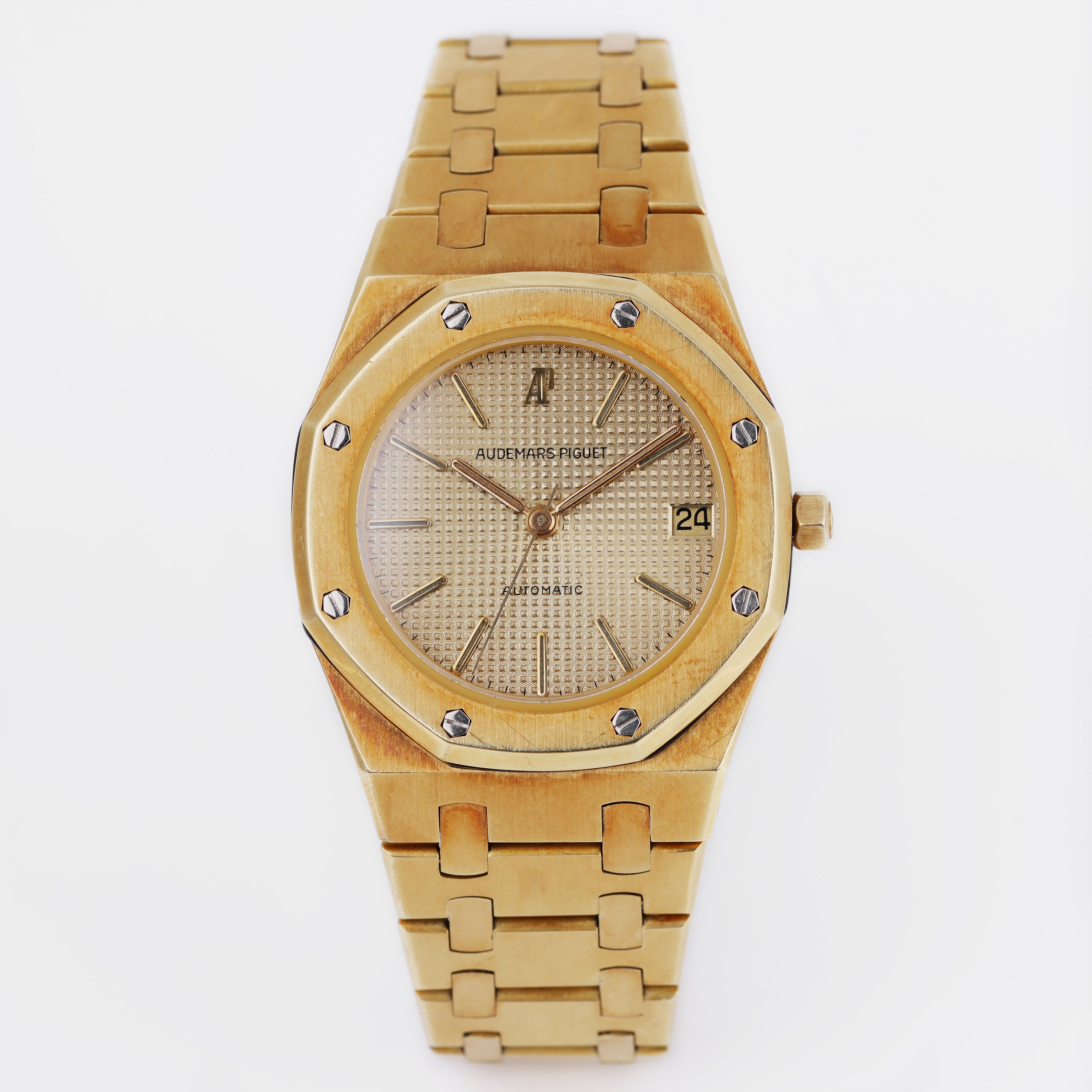 Audemars Piguet Royal Oak 'No. 1' | REF. 4100BA | 35mm | Gold Dial | 18k Yellow Gold | 1980's
