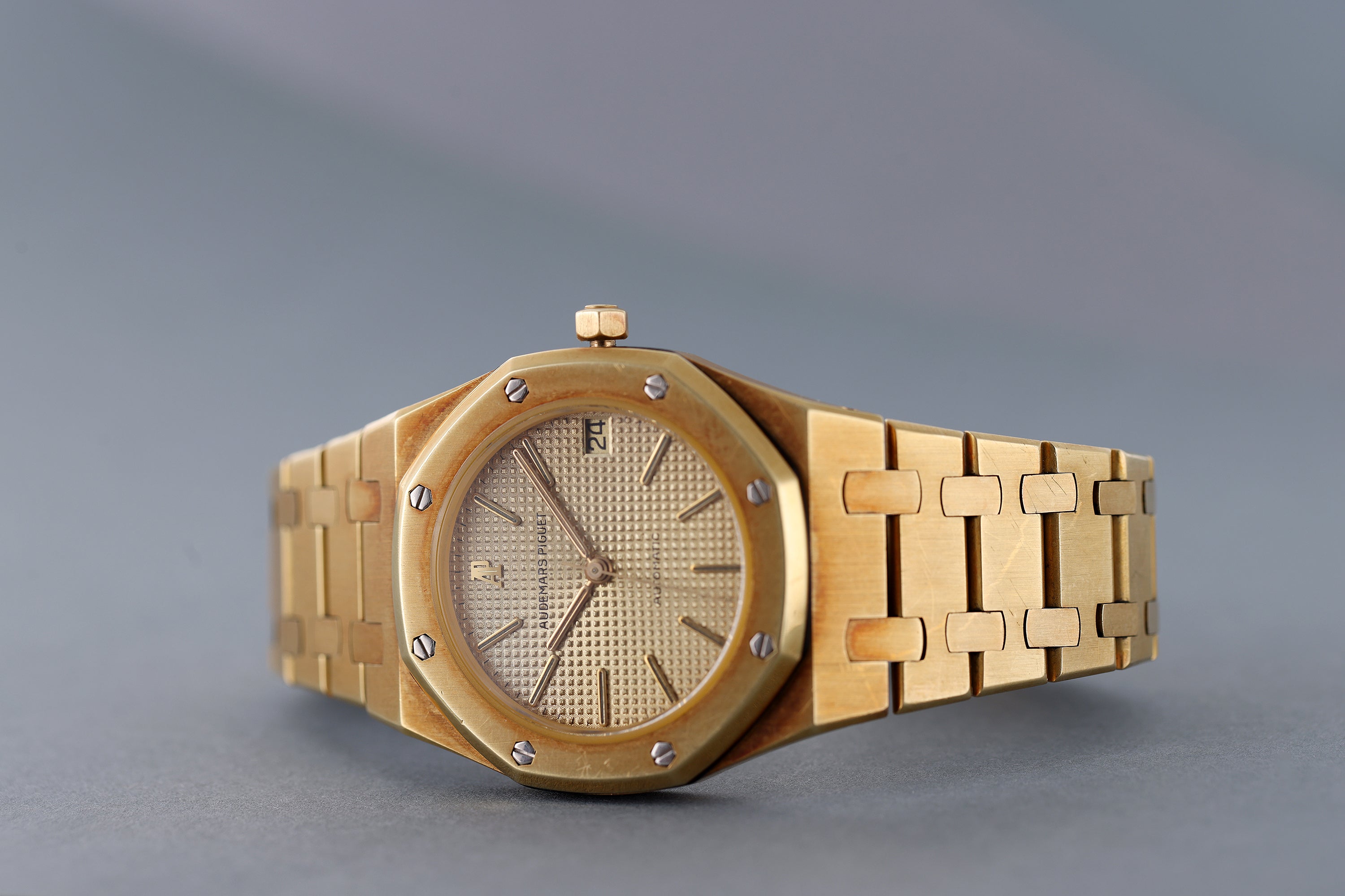Audemars Piguet Royal Oak 'No. 1' | REF. 4100BA | 35mm | Gold Dial | 18k Yellow Gold | 1980's