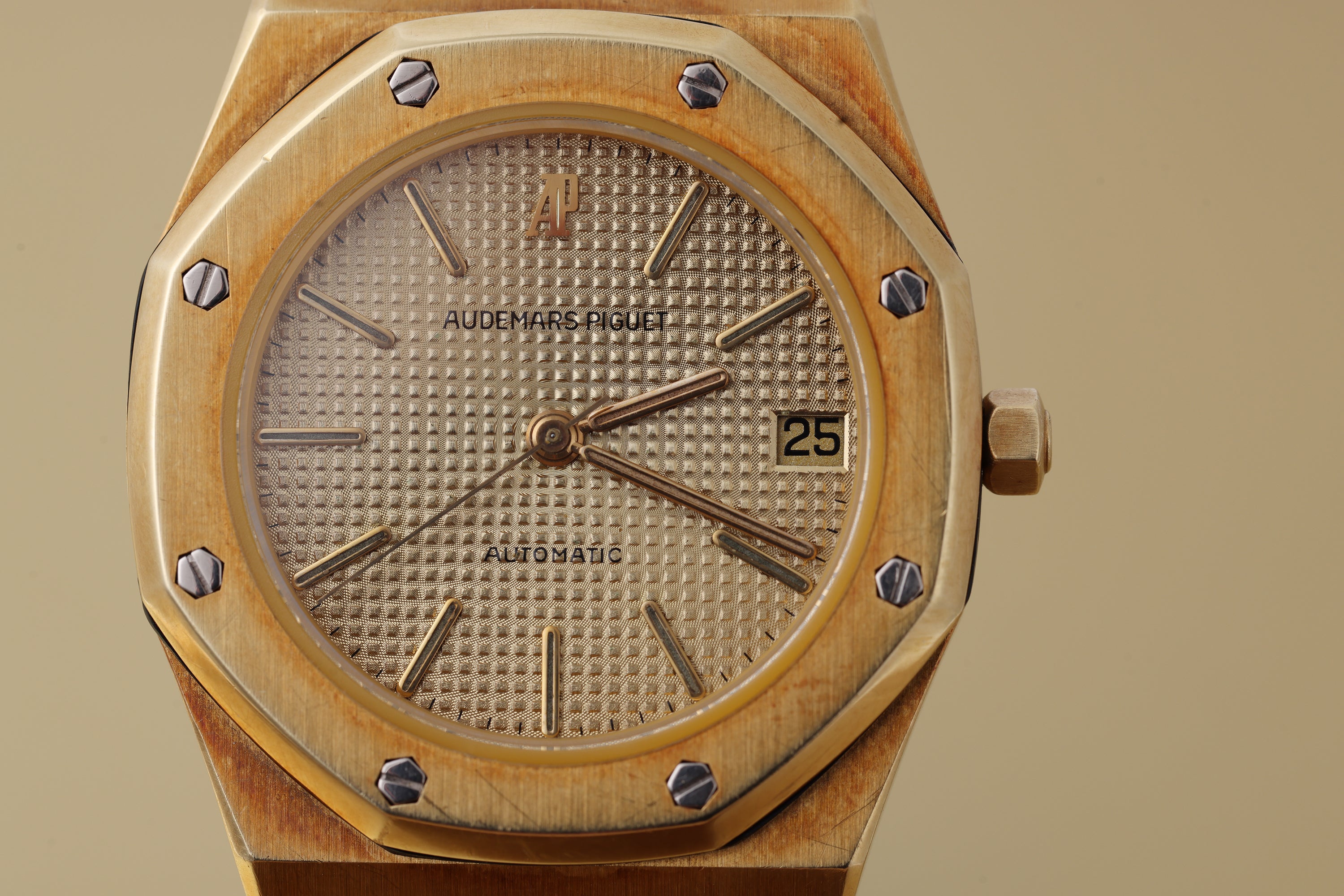Audemars Piguet Royal Oak 'No. 1' | REF. 4100BA | 35mm | Gold Dial | 18k Yellow Gold | 1980's