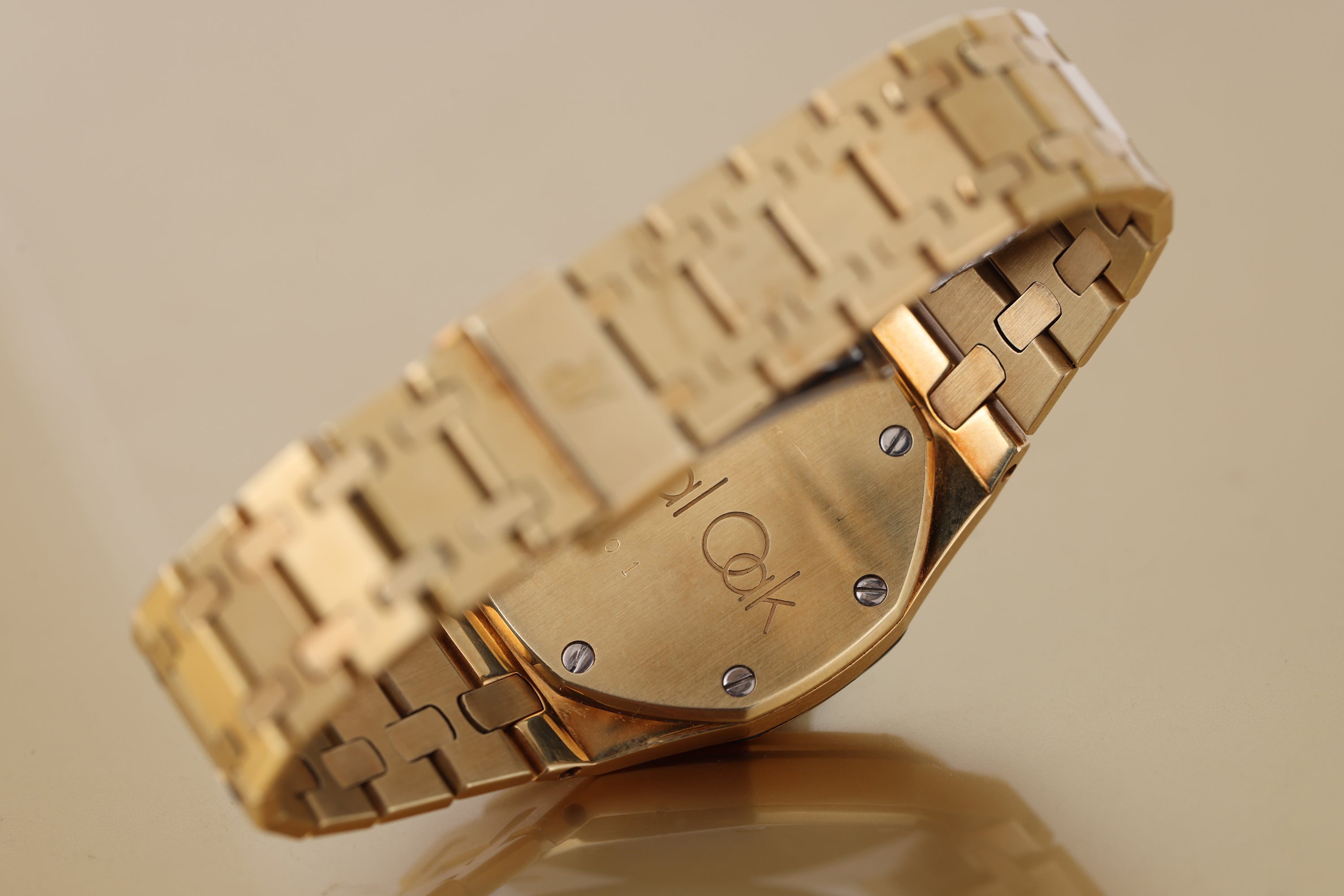 Audemars Piguet Royal Oak 'No. 1' | REF. 4100BA | 35mm | Gold Dial | 18k Yellow Gold | 1980's