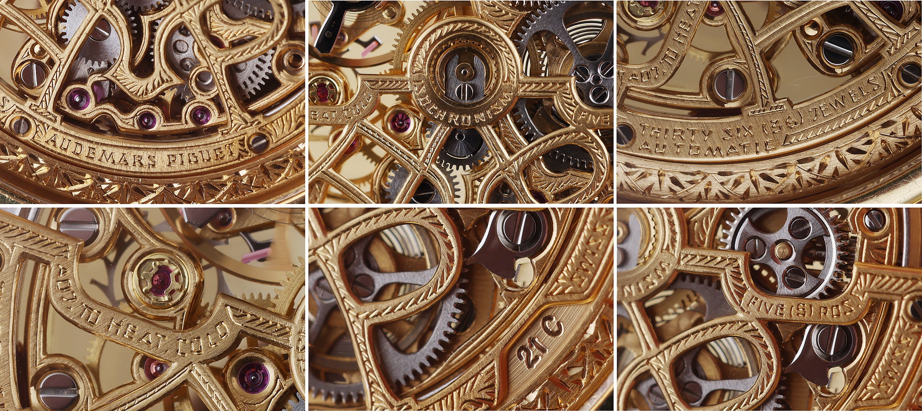 Audemars Piguet | Automatic | Open-Worked Skeleton Dial | 1970's | 34mm | 18k Yellow Gold