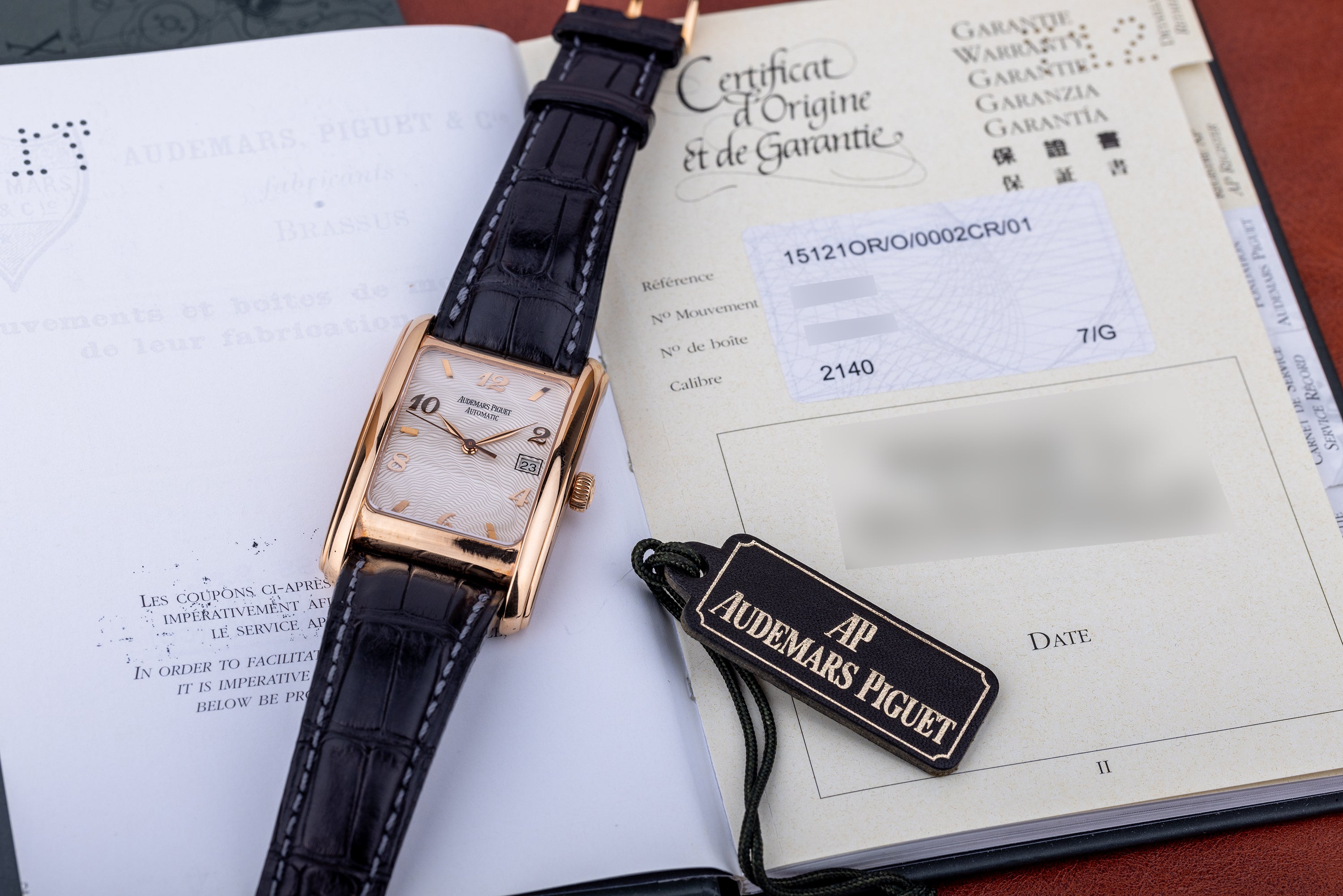 Audemars Piguet Edward Piguet | REF. 15121OR/O/0002CR/01 | 18k Rose Gold | Box & Papers