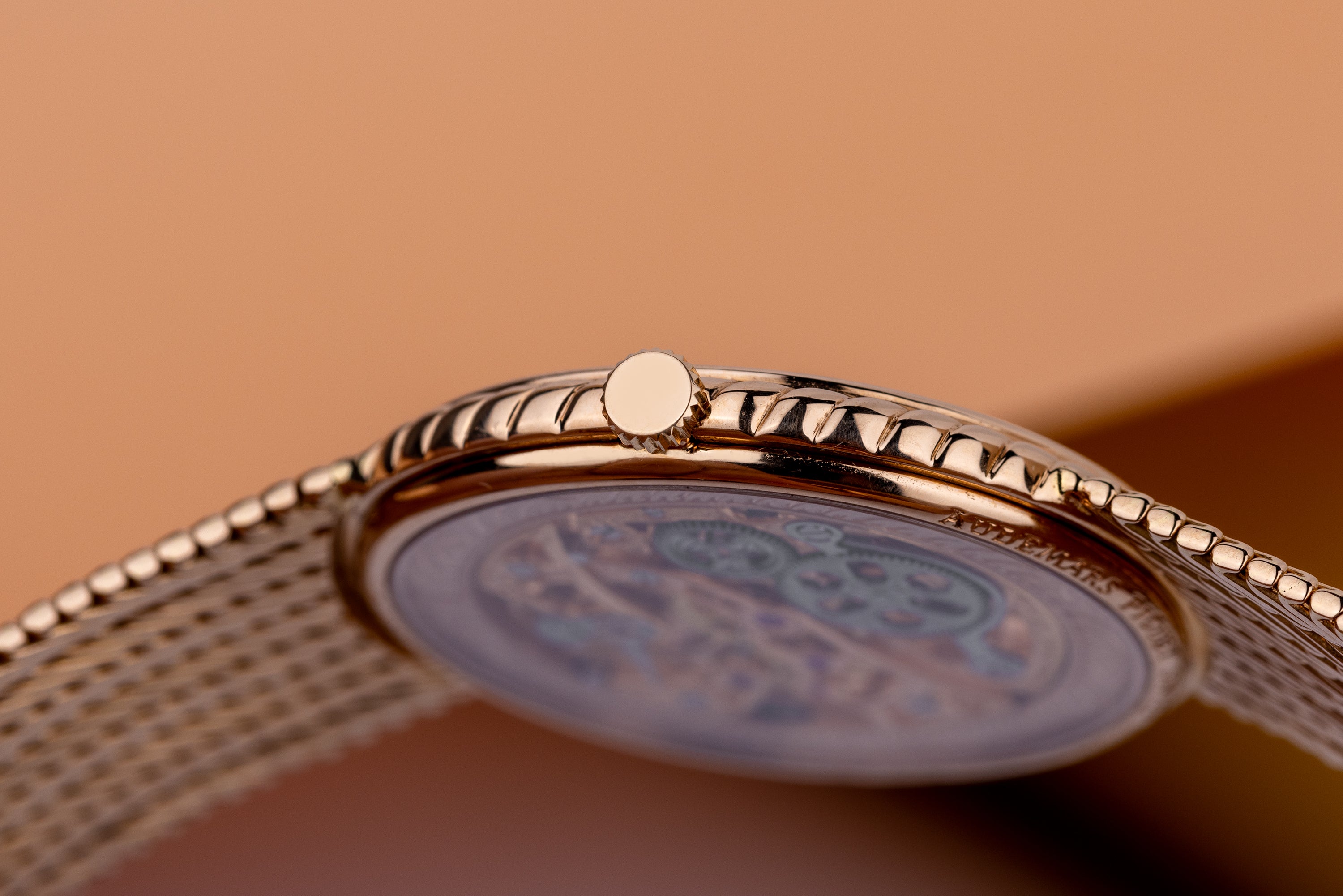 Audemars Piguet | REF. 14259OR/G/0988OR/01 | Open-Worked Skeleton Dial | 1990's | 18k Rose Gold | Box & Papers | 30mm