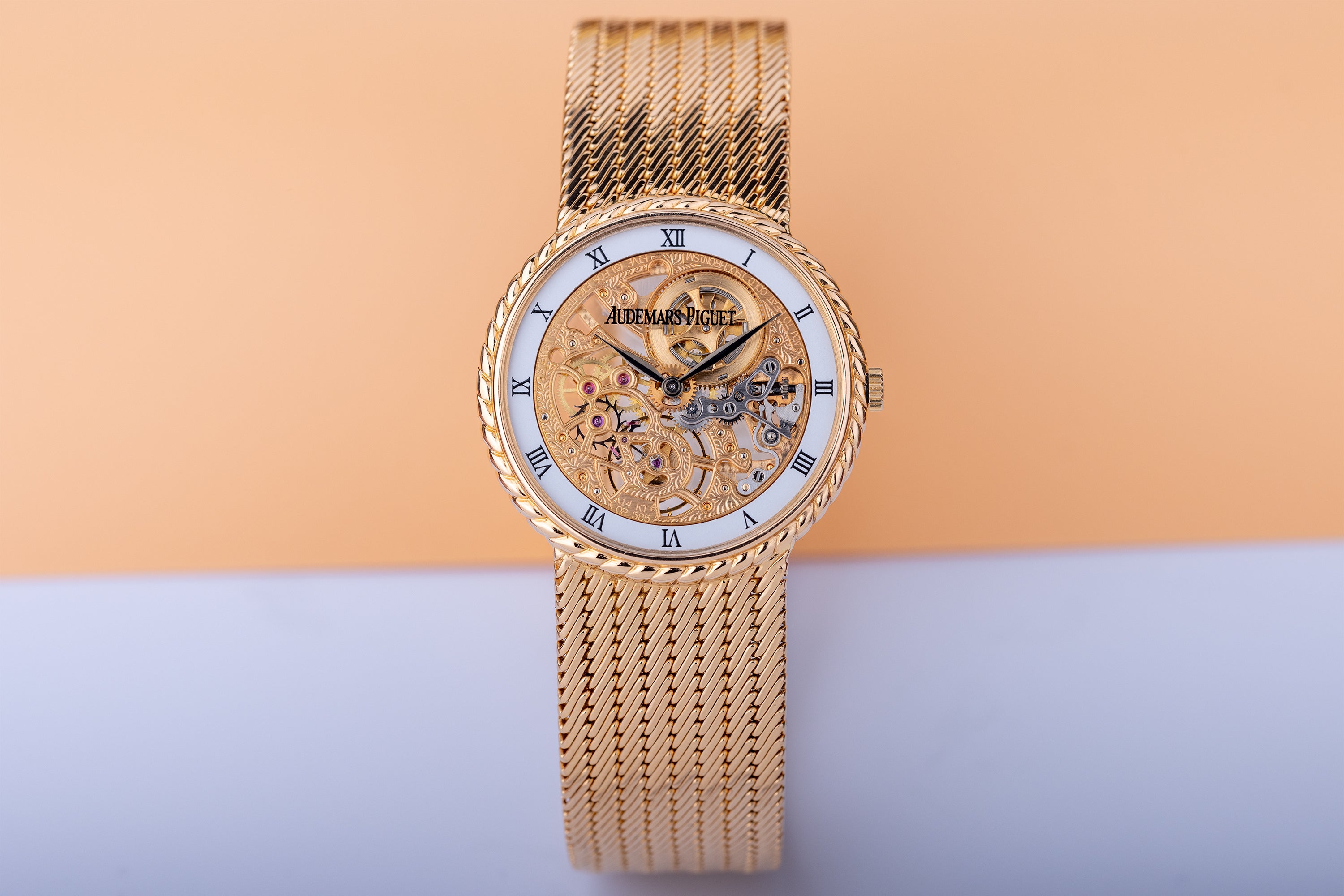Audemars Piguet | REF. 14259OR/G/0988OR/01 | Open-Worked Skeleton Dial | 1990's | 18k Rose Gold | Box & Papers | 30mm
