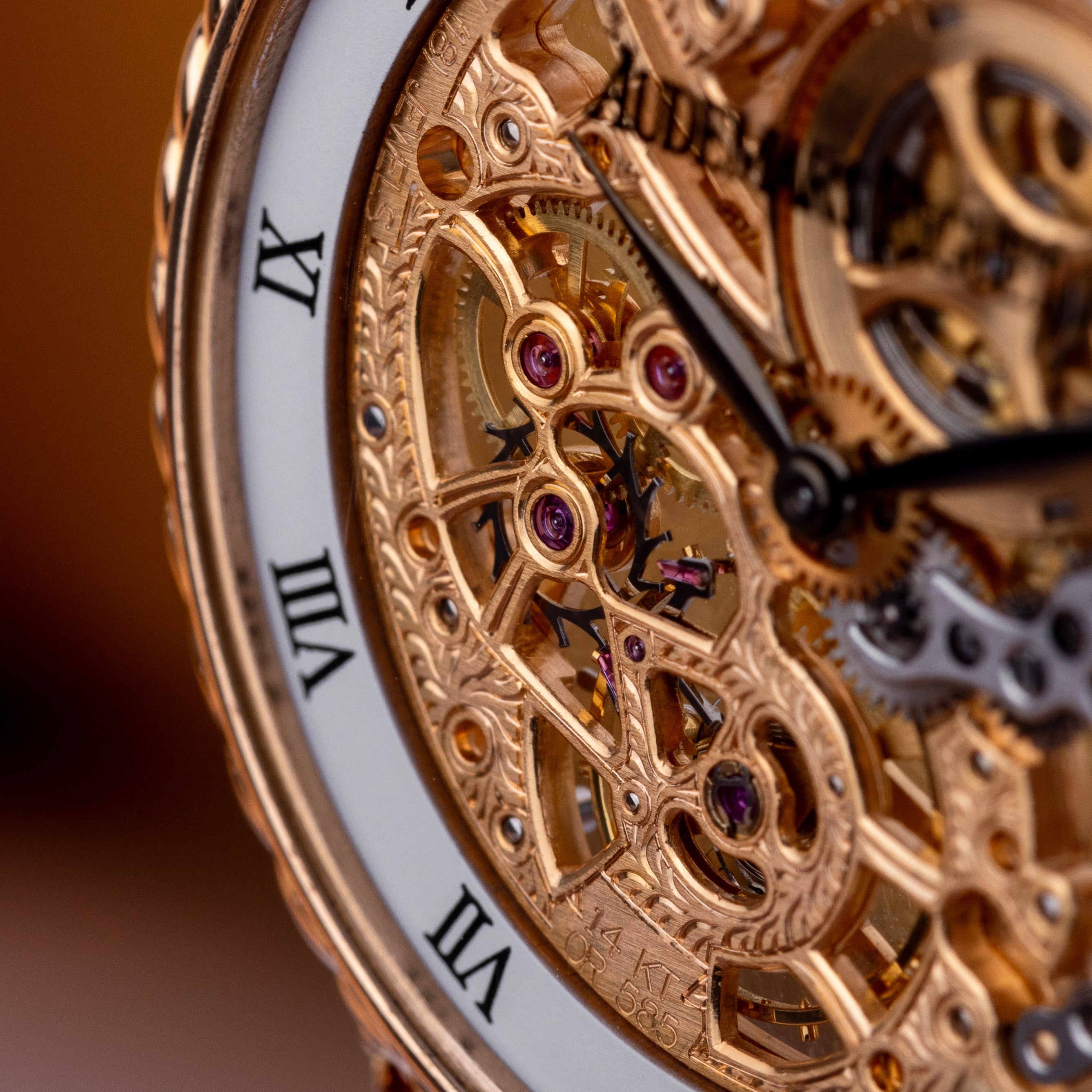 Audemars Piguet | REF. 14259OR/G/0988OR/01 | Open-Worked Skeleton Dial | 1990's | 18k Rose Gold | Box & Papers | 30mm