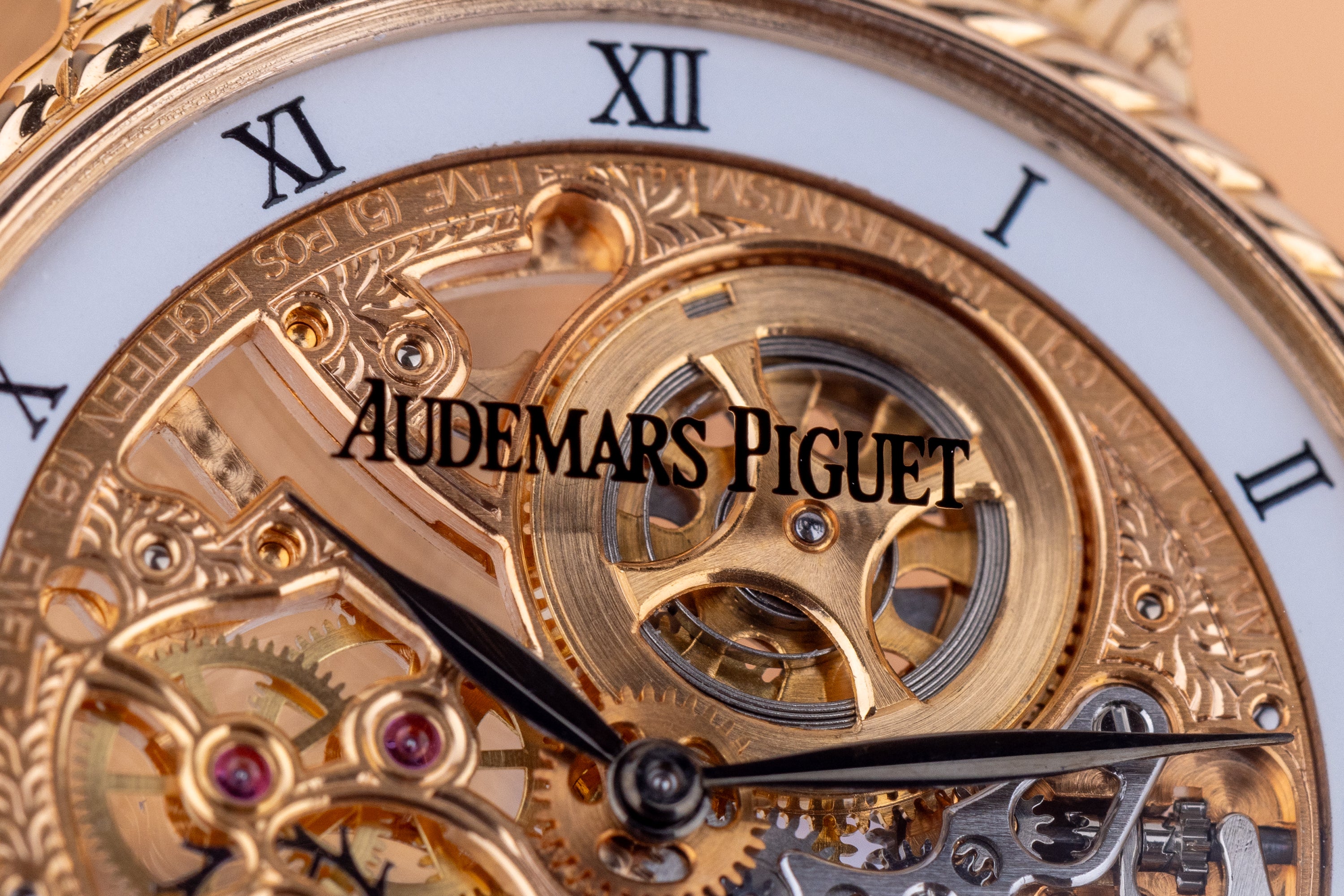 Audemars Piguet | REF. 14259OR/G/0988OR/01 | Open-Worked Skeleton Dial | 1990's | 18k Rose Gold | Box & Papers | 30mm