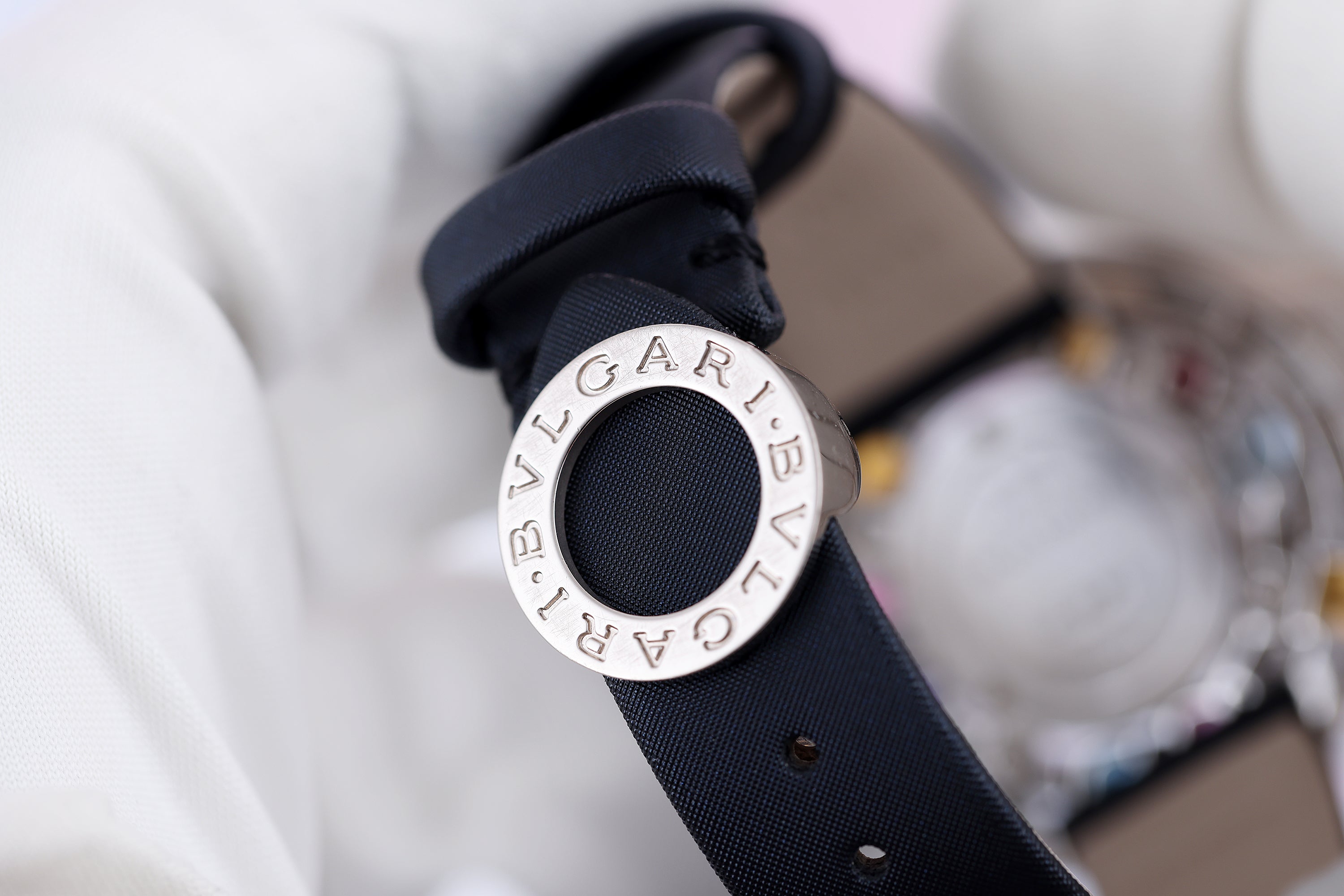 Bvlgari Astrale | REF. AE W 36 G | Diamond & Multi Gems | 18k White Gold | 36mm | Quartz | 2010s