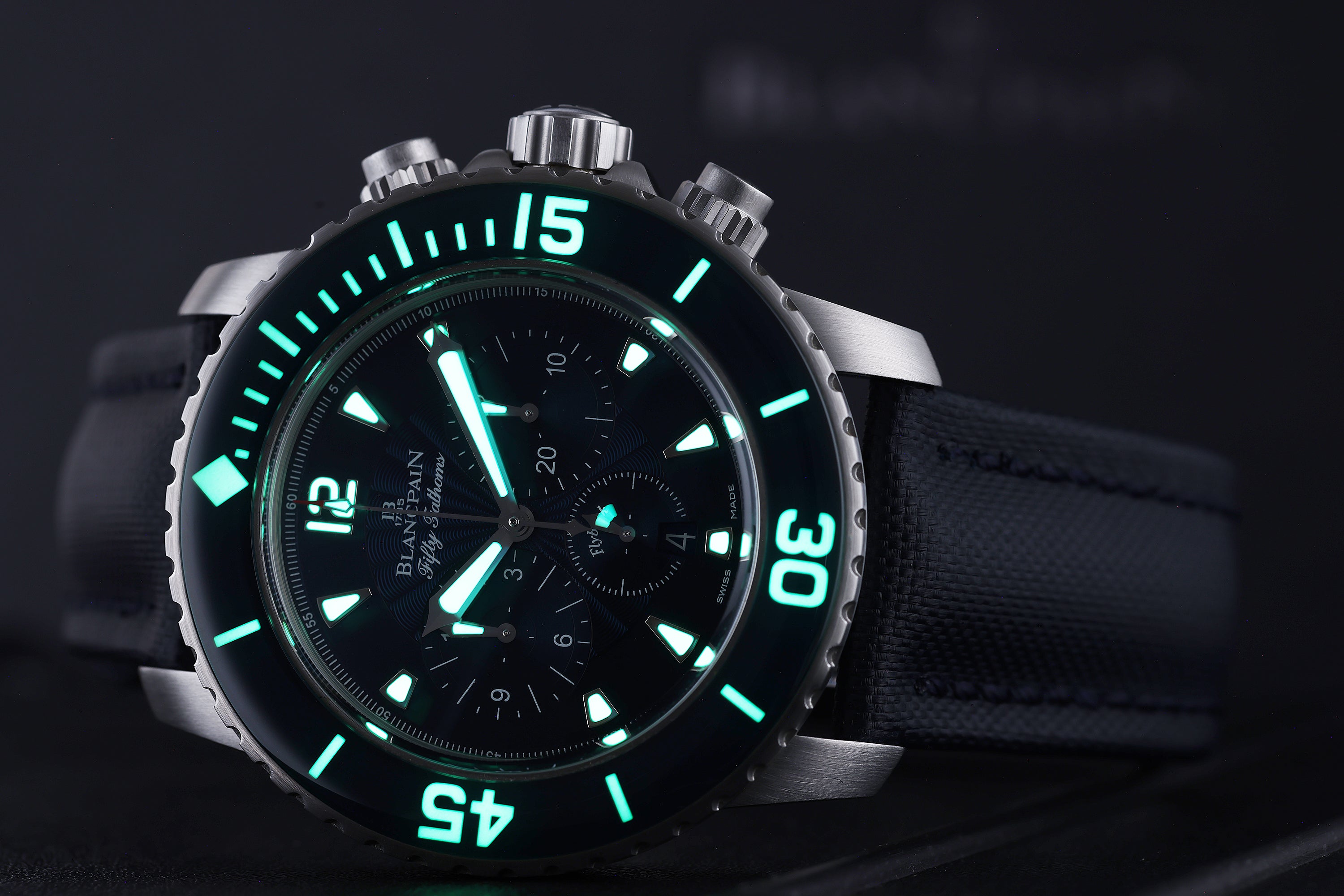 Blancpain Fifty Fathoms Flyback | REF. 5085FB-1140 | Stainless Steel | 45mm | Box & Papers | 2013