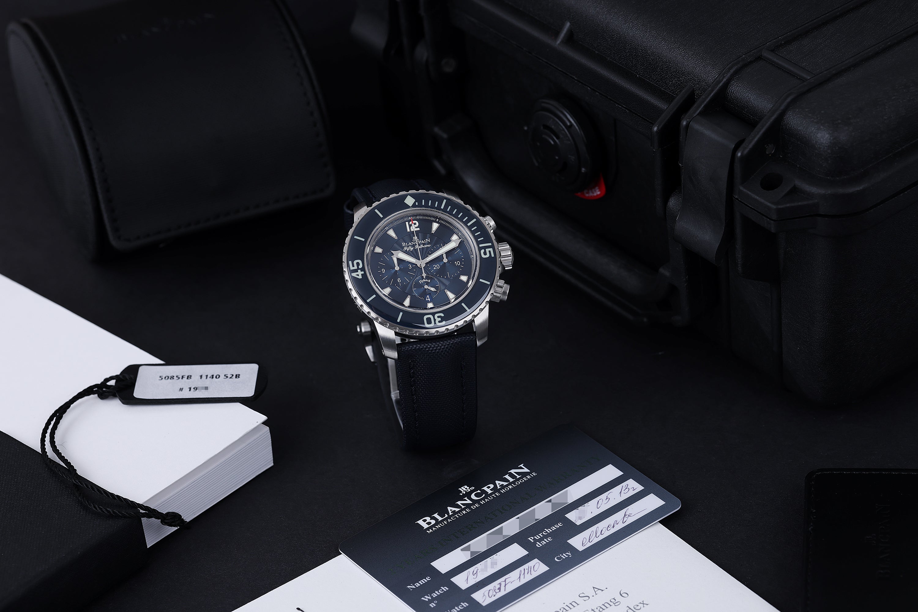 Blancpain Fifty Fathoms Flyback | REF. 5085FB-1140 | Stainless Steel | 45mm | Box & Papers | 2013