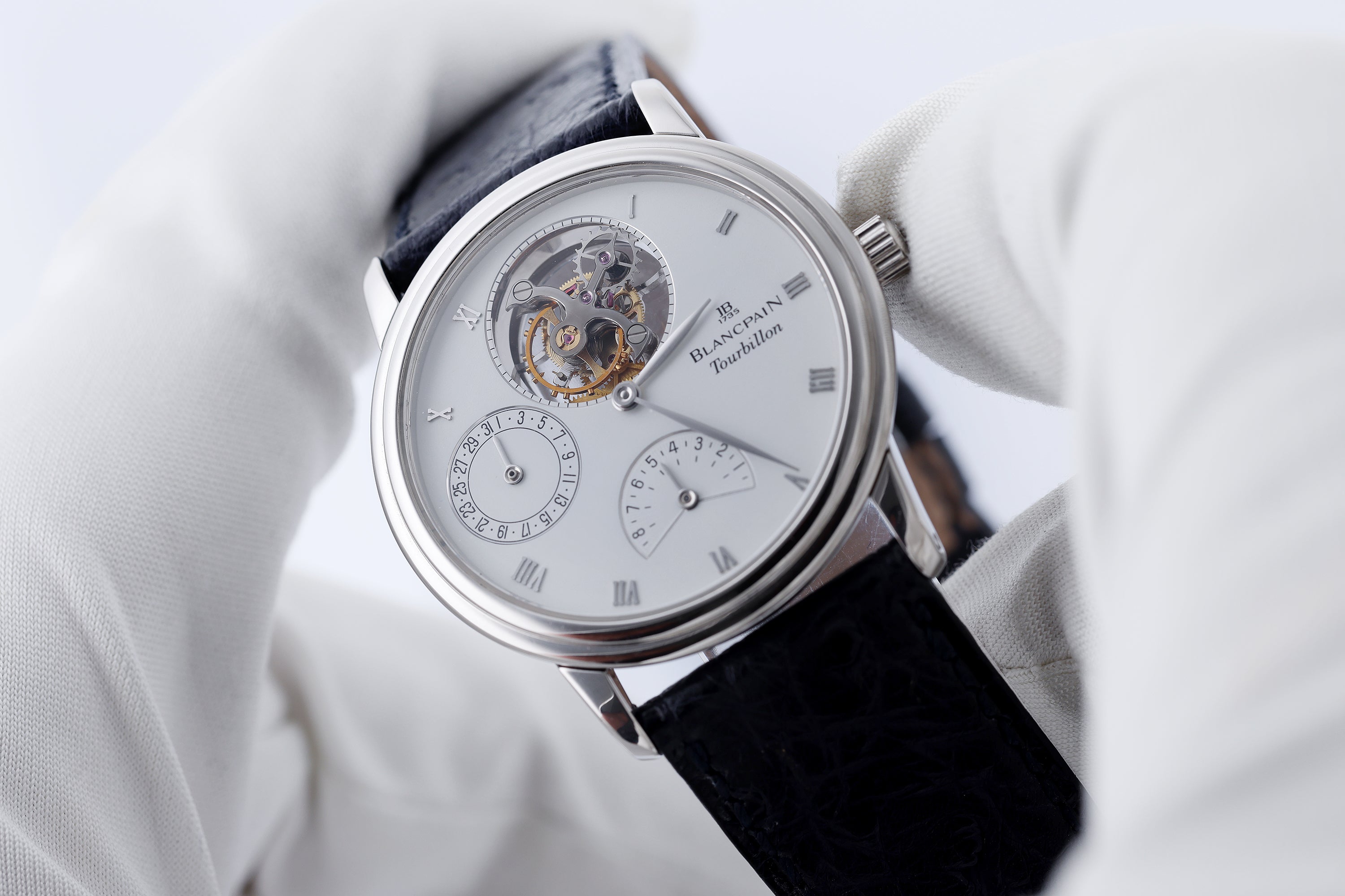 Platinum Blancpain Tourbillon | Manual Wind 8 Days | REF. 0023 | 34mm | 1990's