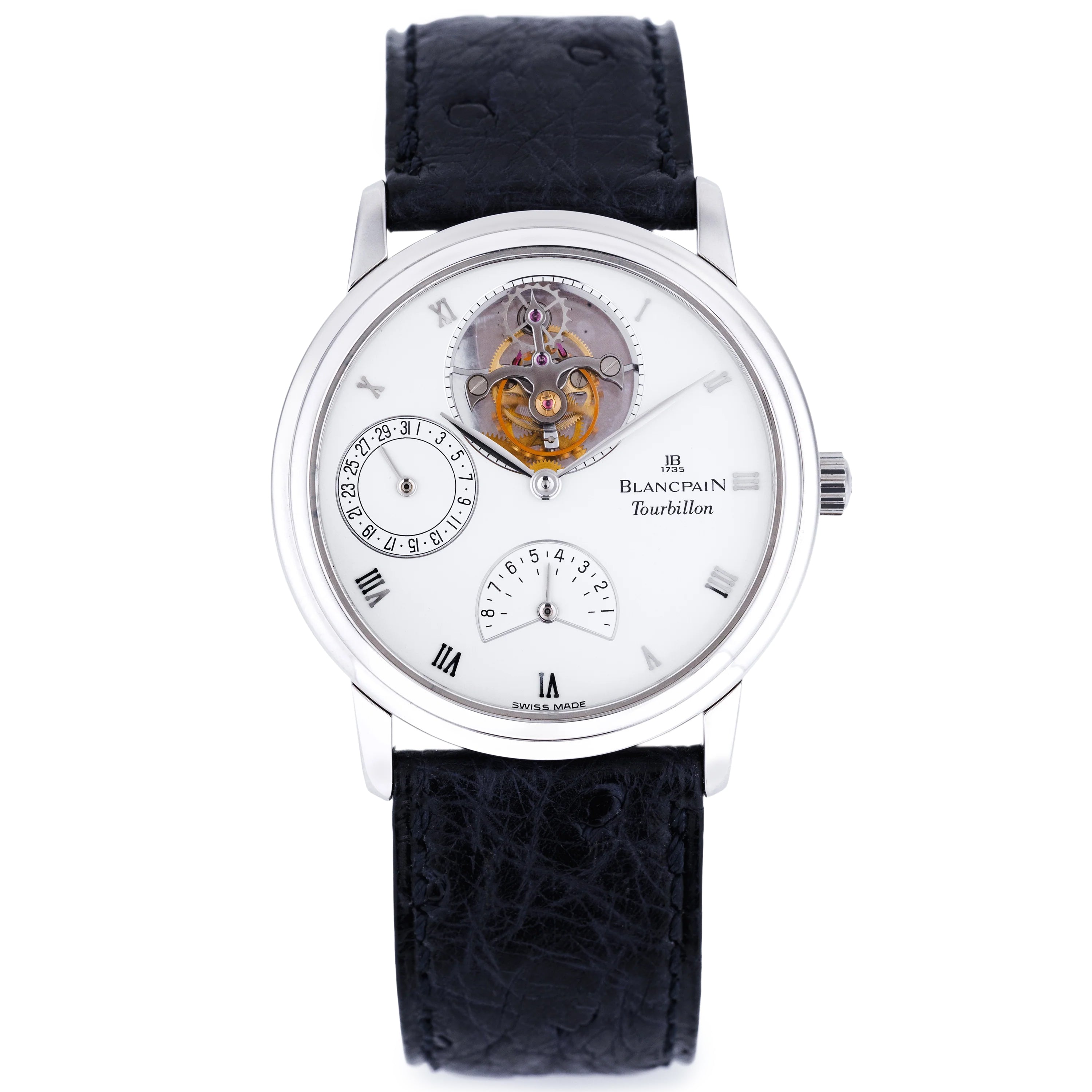 Platinum Blancpain Tourbillon | Manual Wind 8 Days | REF. 0023 | 34mm | 1990's