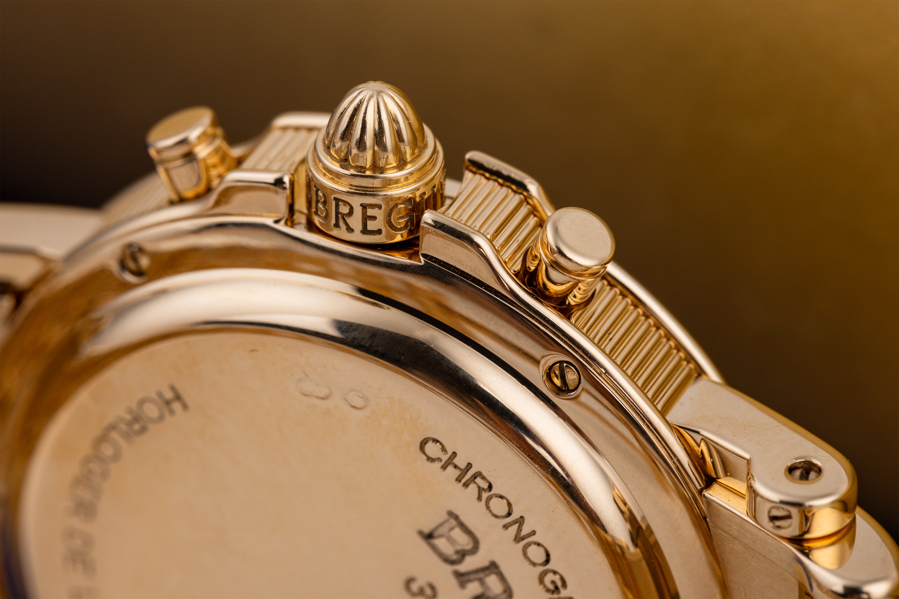 Breguet Marine Chronograph | REF. 3460BA/12/A90 | Silver Dial | 36.5mm | 18k Yellow Gold
