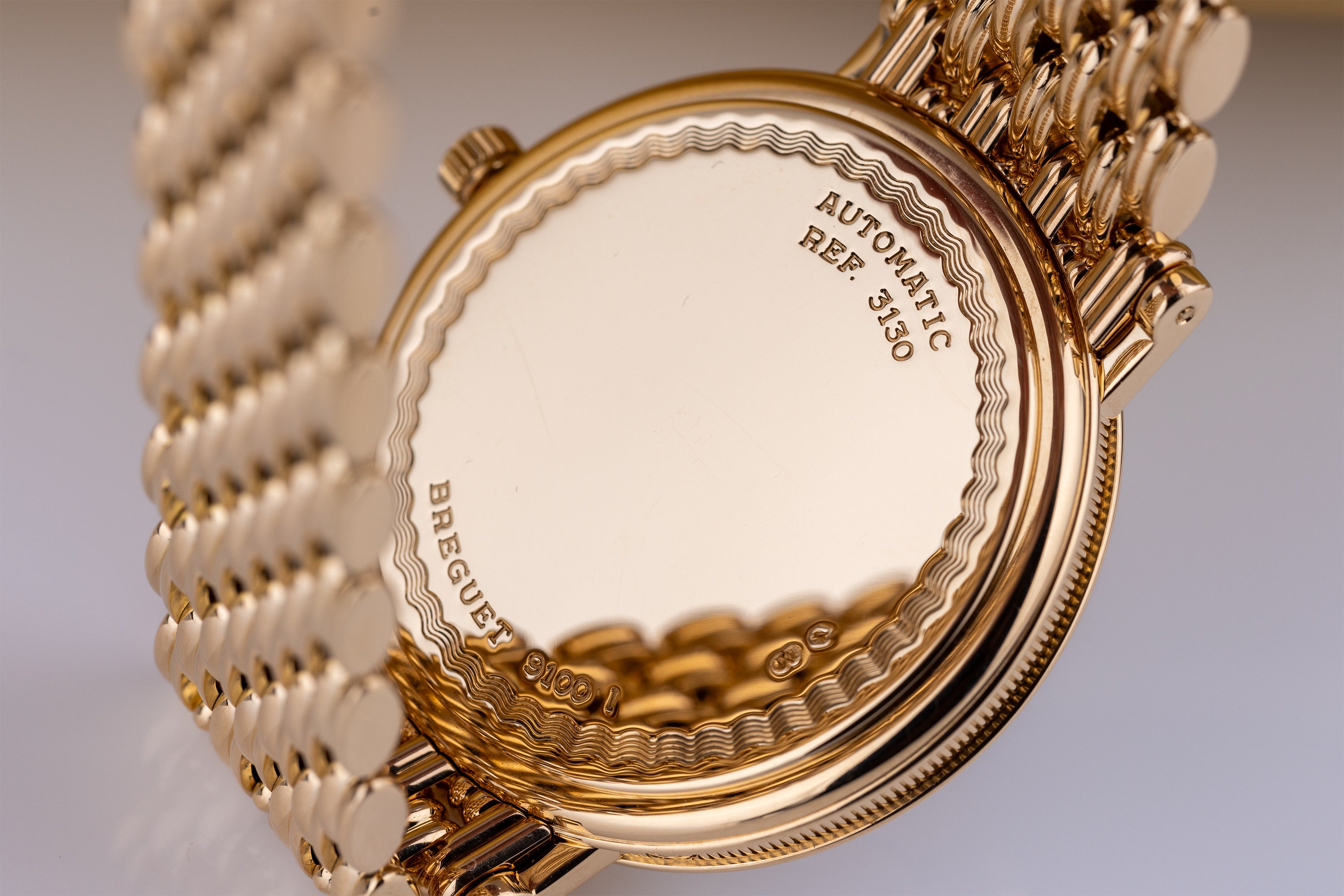 Breguet Classique | REF. 3130 | Power Reserve & Moonphase Display | Silver Dial | 18k Yellow Gold