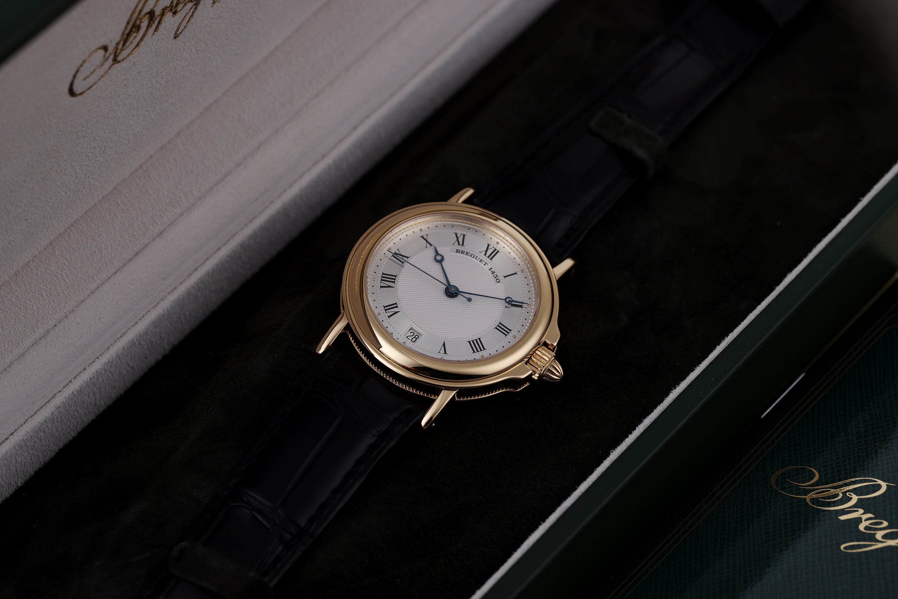 Breguet Horloger De La Marine | Automatic Date | 18k Yellow Gold | 36.5mm | 1991