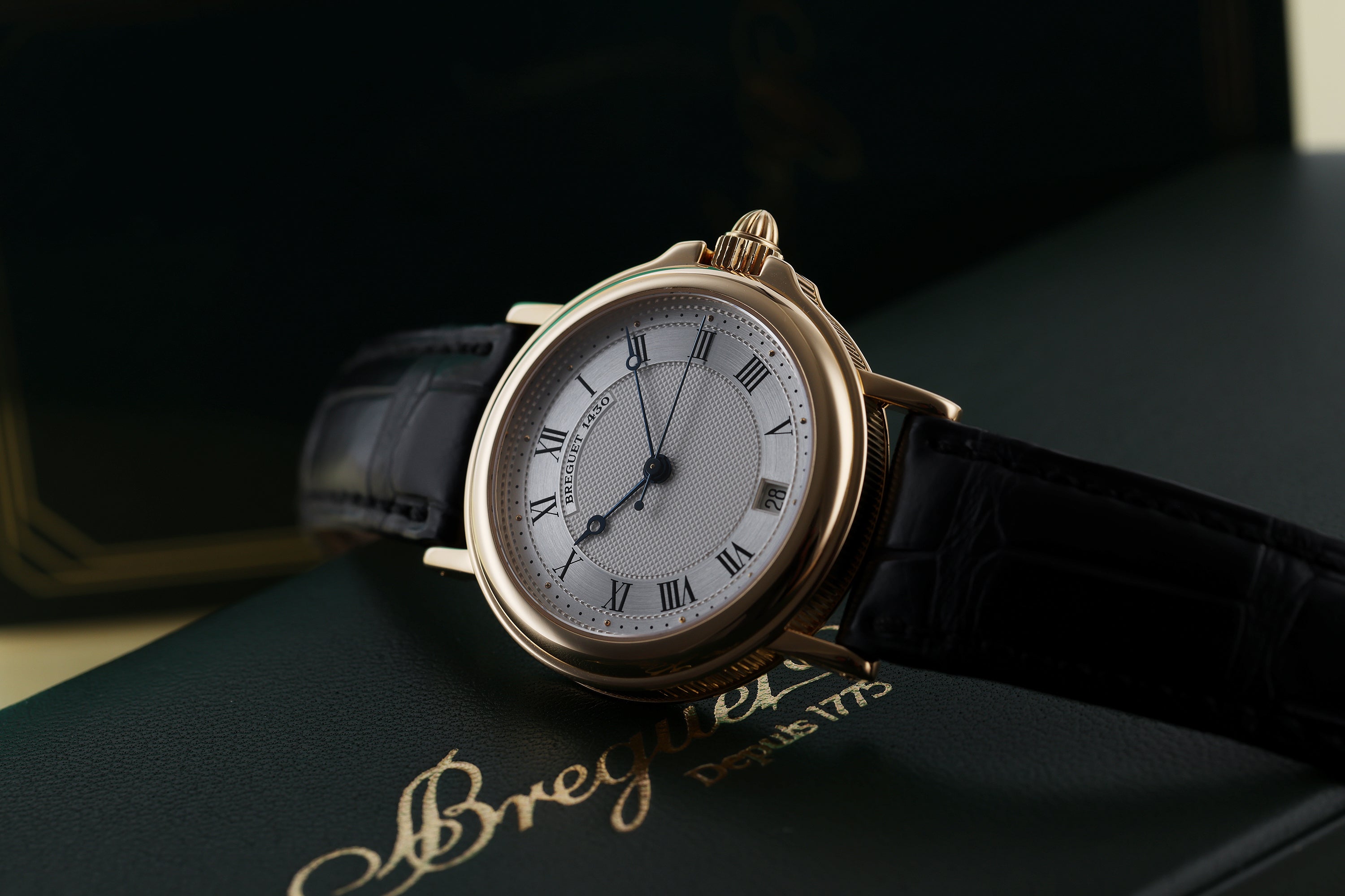 Breguet Horloger De La Marine | Automatic Date | 18k Yellow Gold | 36.5mm | 1991