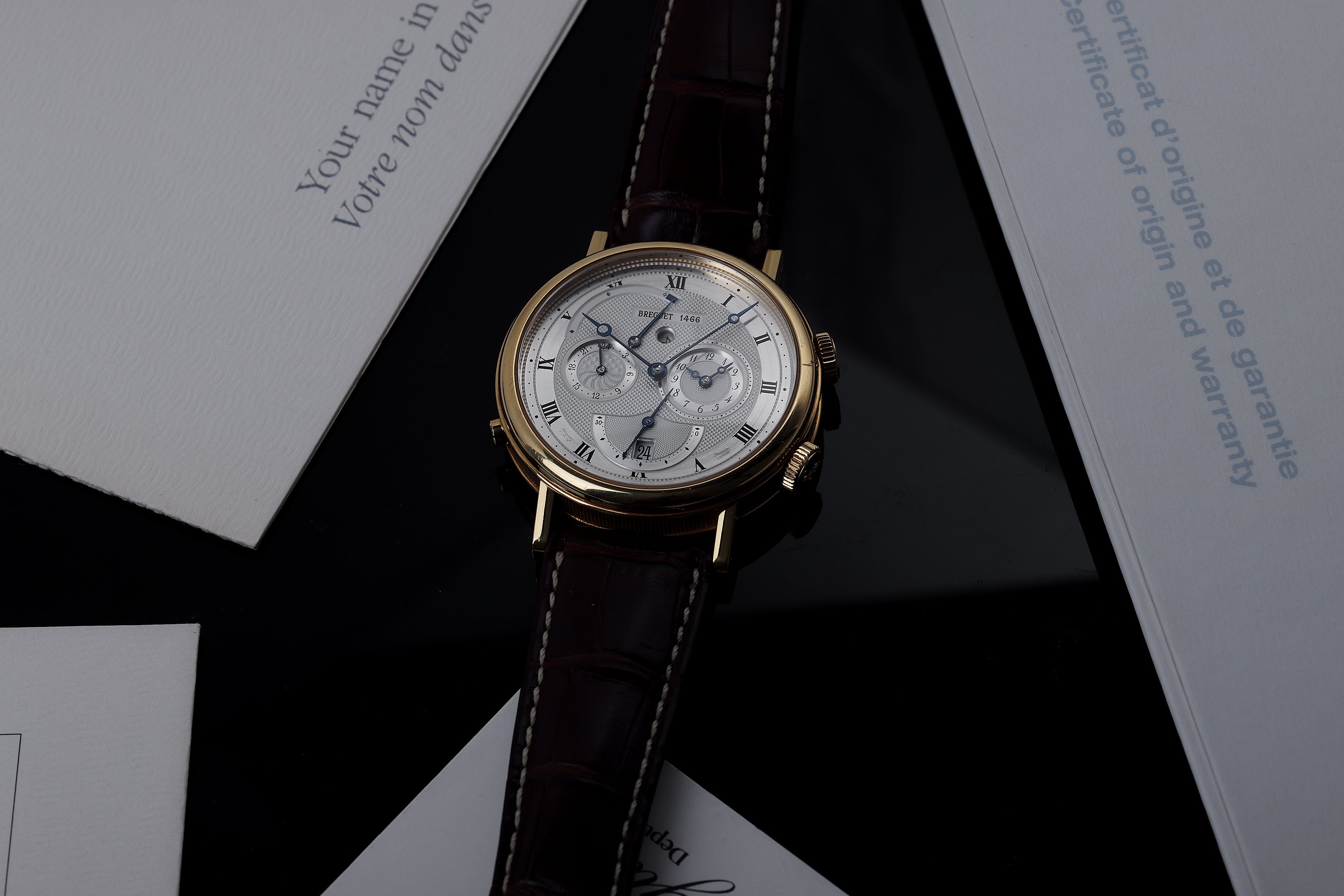 Breguet Classique GMT Alarm Le Reveil Du Tsar | REF. 5707 | 18k Yellow Gold | 40mm | Box & Papers | 2006