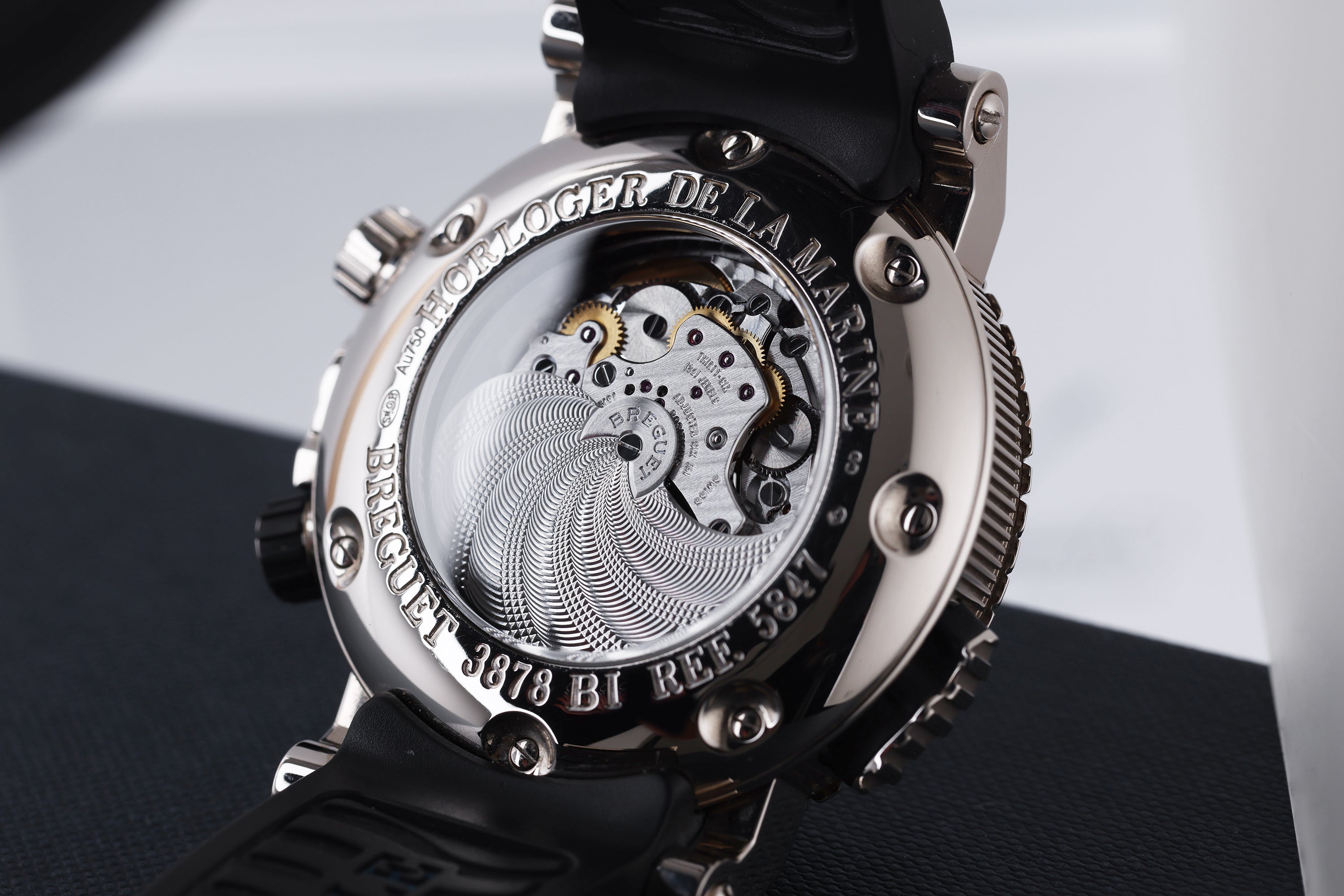 Breguet Marine Royale Alarm | REF. 5847 BB/12/5ZV | 18k White Gold | Automatic | 45.5mm | Box & Papers | 2017