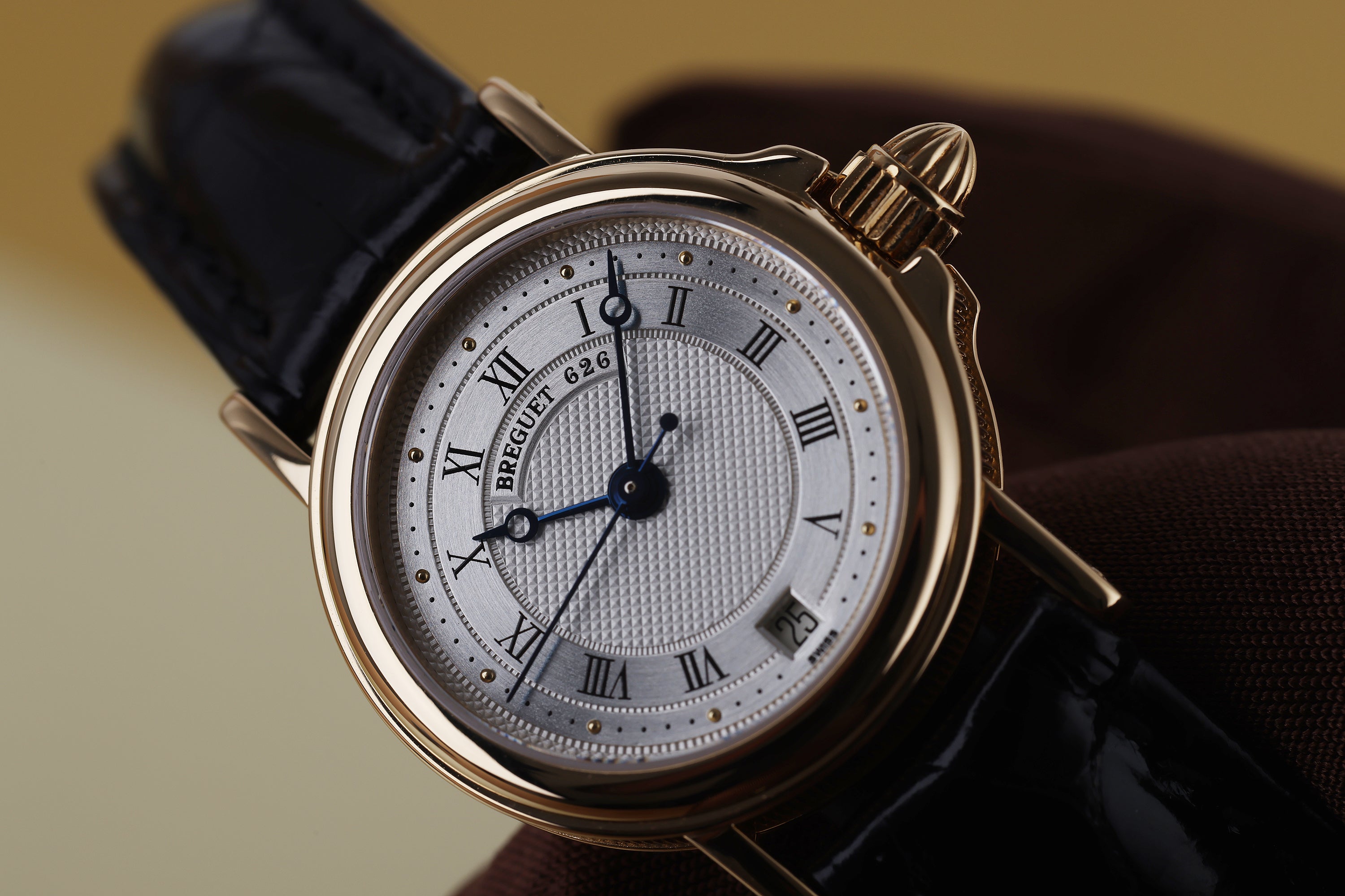 Breguet Horloger De La Marine | Automatic Date | 18k Yellow Gold | 26.5mm | 1991