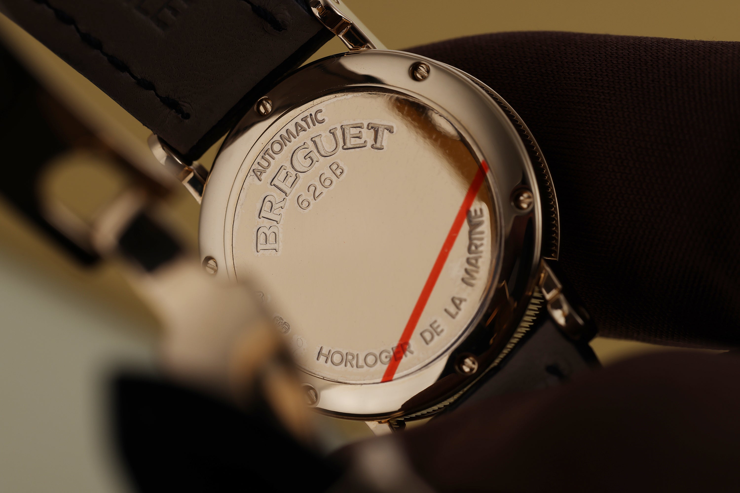 Breguet Horloger De La Marine | Automatic Date | 18k Yellow Gold | 26.5mm | 1991