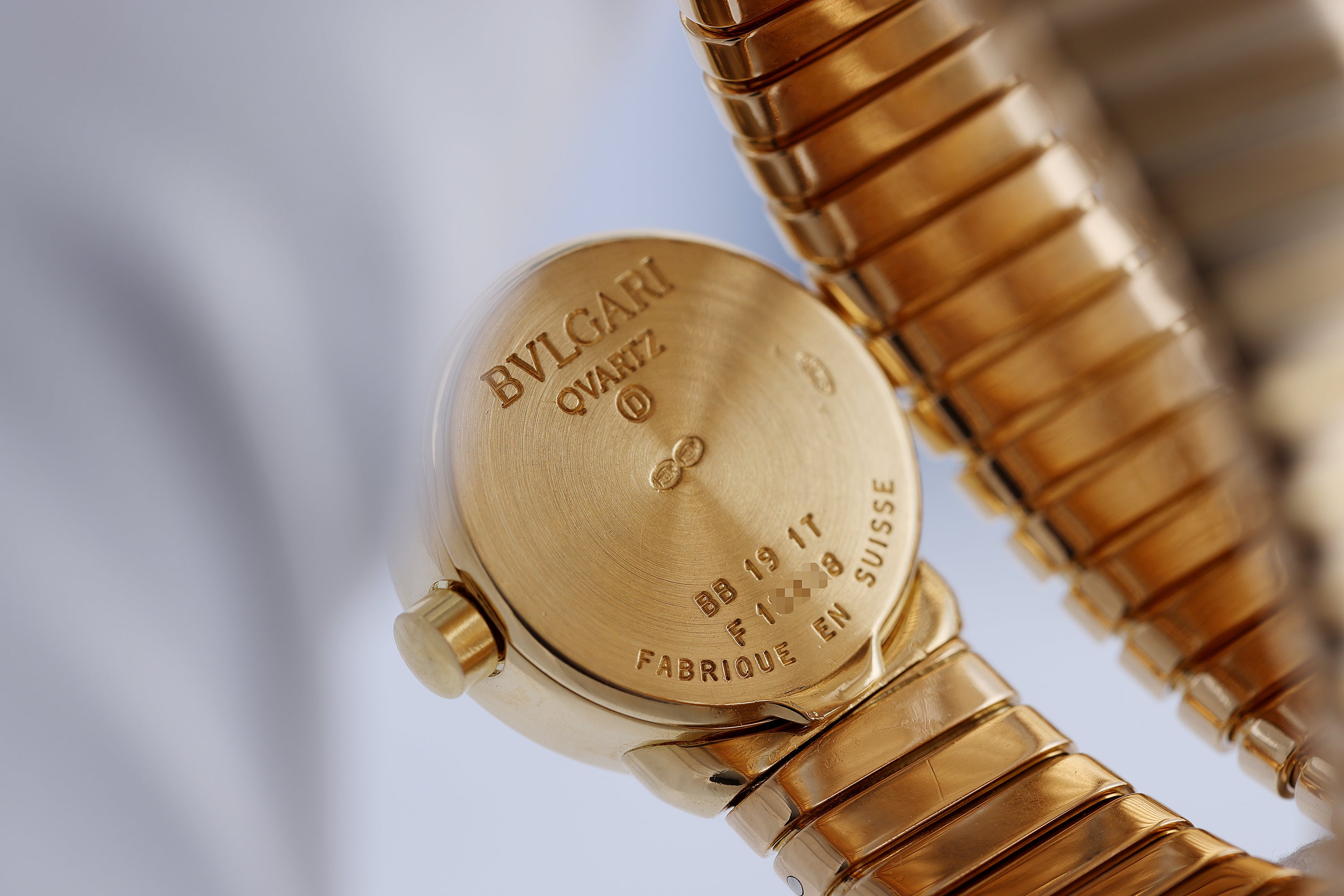Bvlgari Serpenti Tubogas | REF. BB 19 1T | Triple Coil | 18k Yellow Gold | 19mm | 2000's