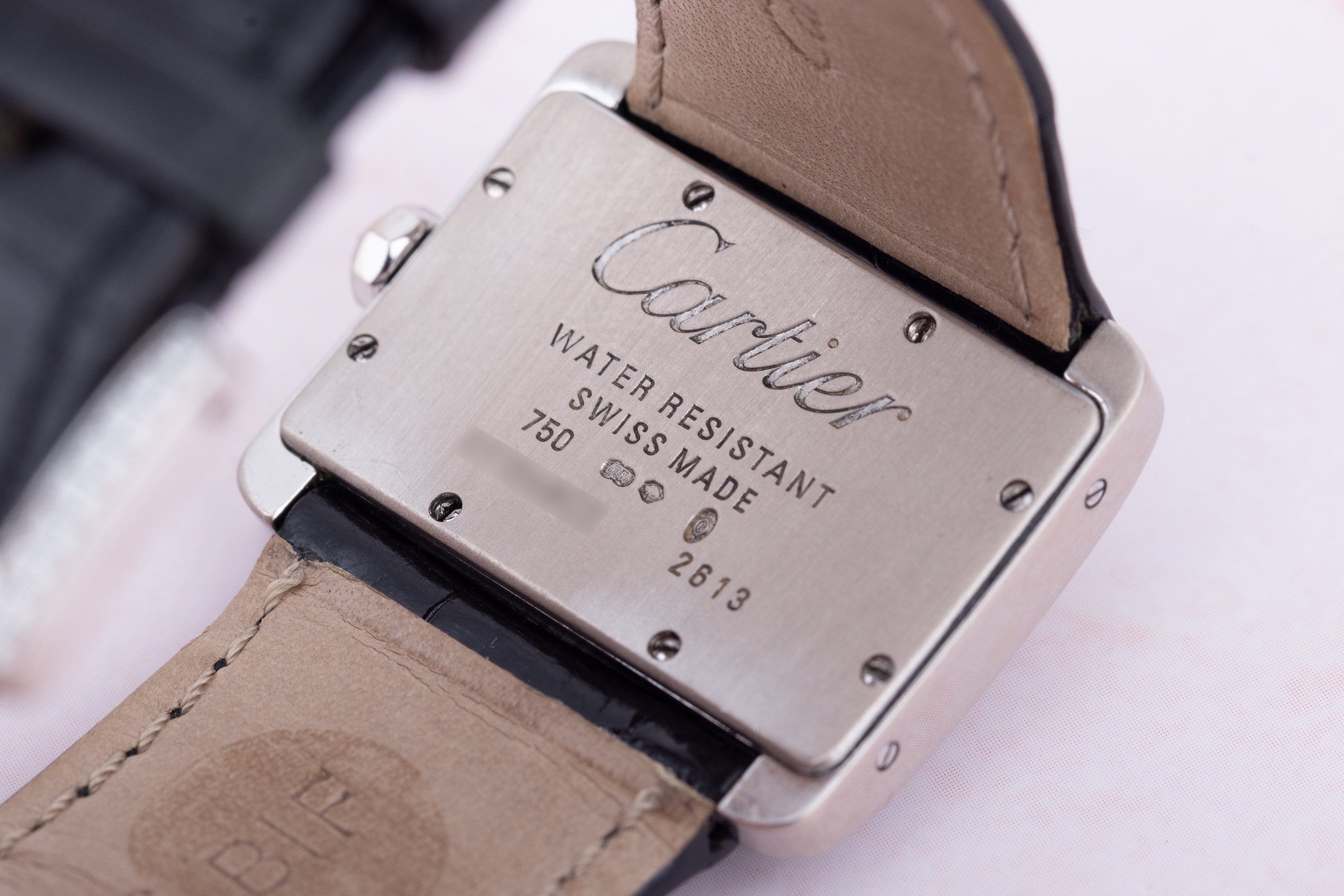Cartier Tank Divan | REF. 2613 | 18k White Gold | Diamond Bezel | 31.5mm