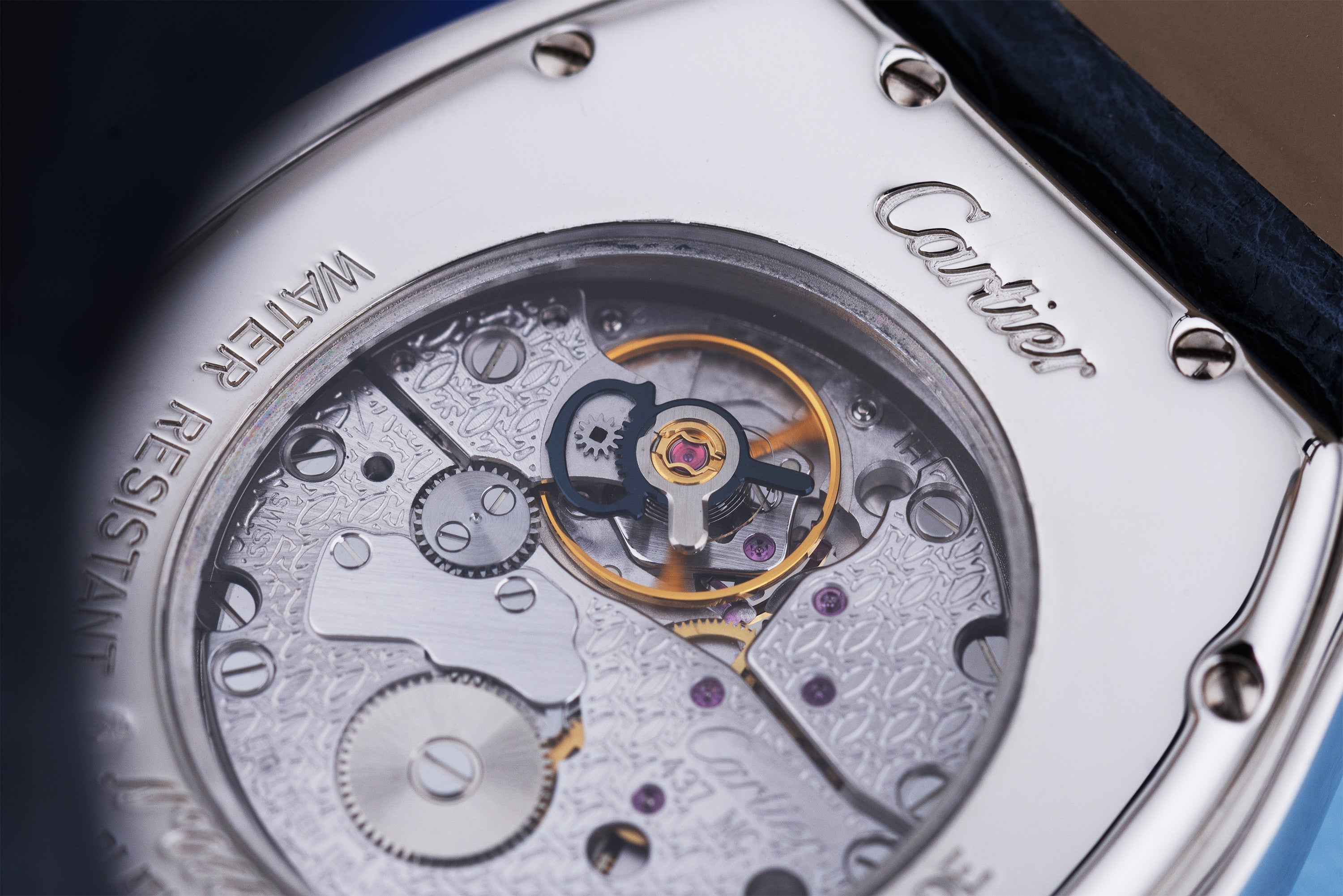 Cartier Paris Torteau Collection Privee | REF. 2518E | Platinum | Box & Papers | 34mm | 2011