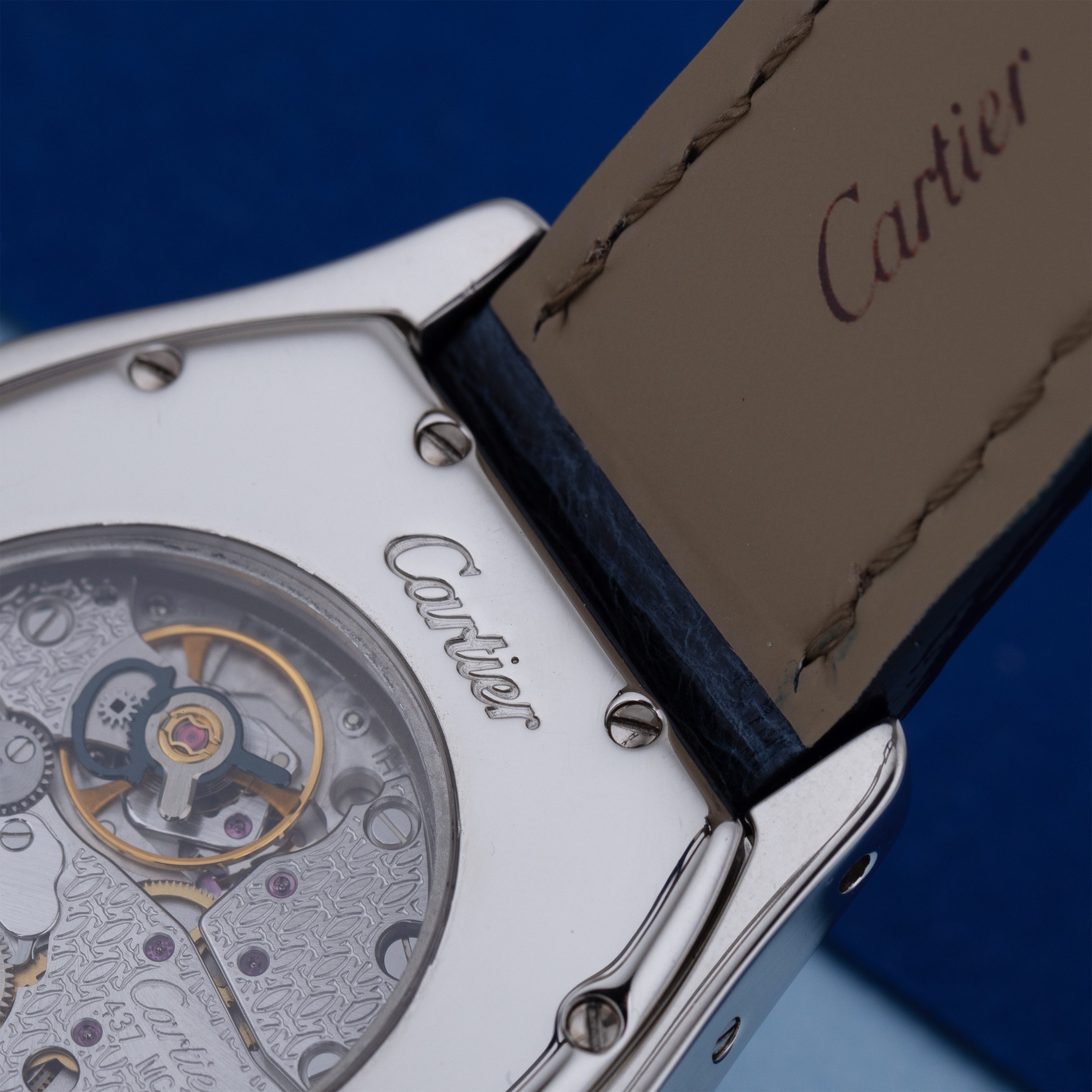 Cartier Paris Torteau Collection Privee | REF. 2518E | Platinum | Box & Papers | 34mm | 2011