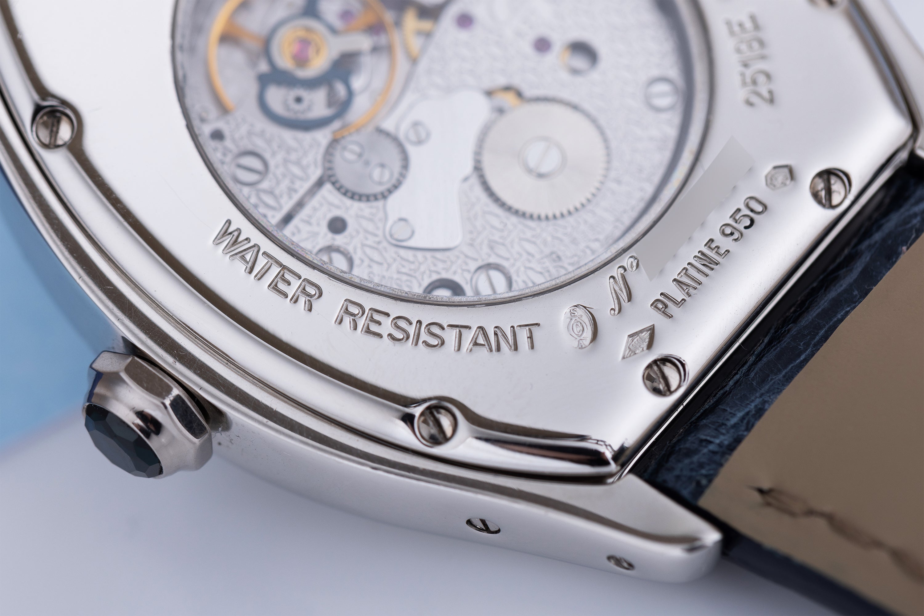 Cartier Paris Torteau Collection Privee | REF. 2518E | Platinum | Box & Papers | 34mm | 2011