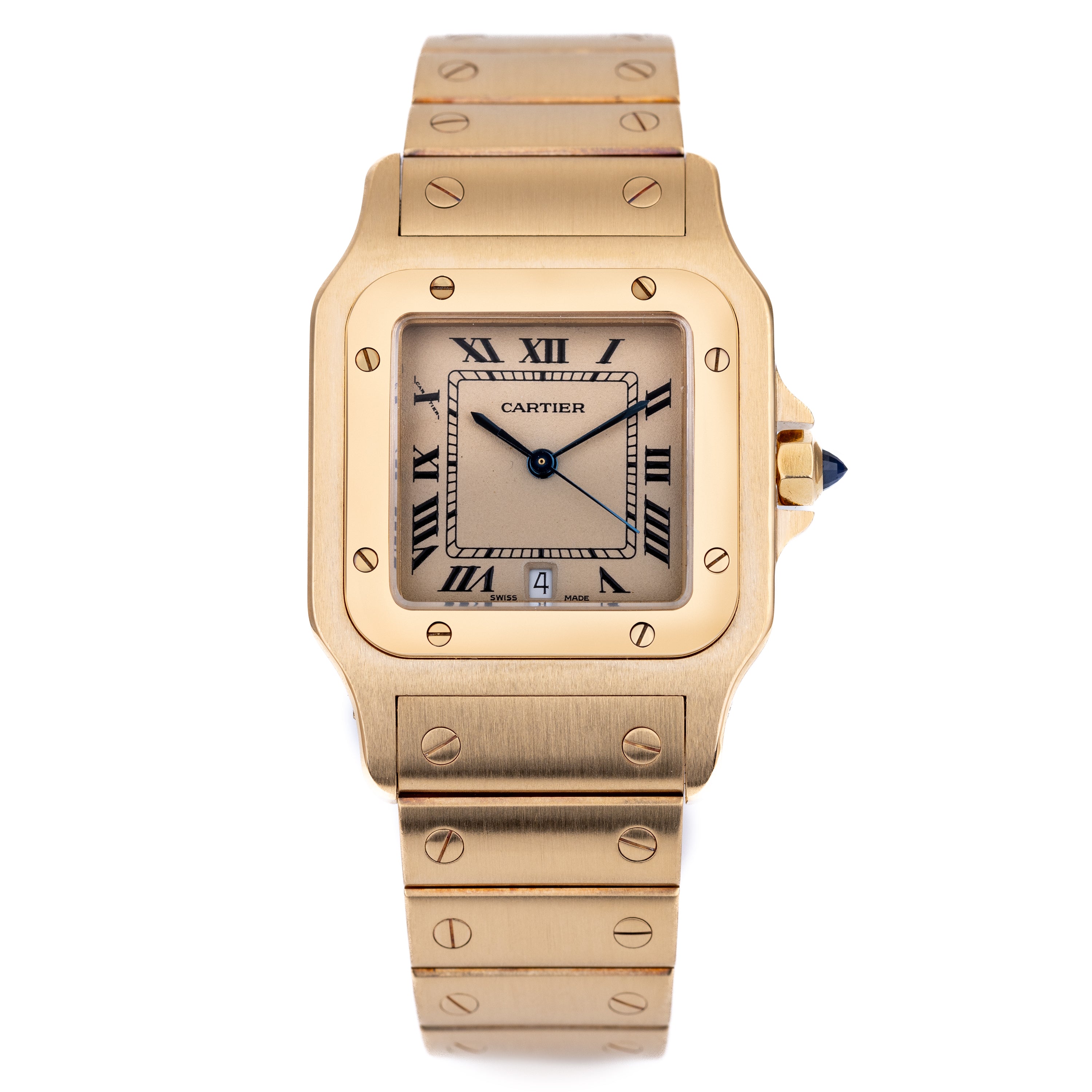 Cartier Santos Galb e REF. 887901 18k Yellow Gold 29mm