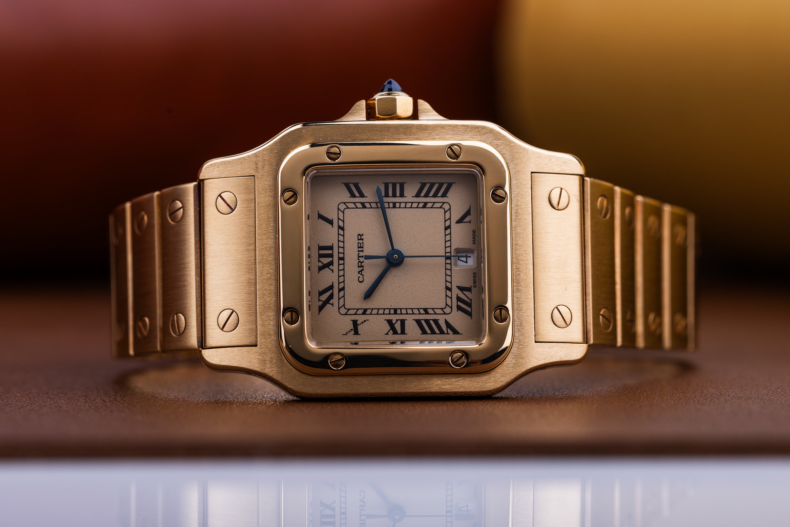 Cartier Santos Galbée | REF. 887901 | 18k Yellow Gold | 29mm