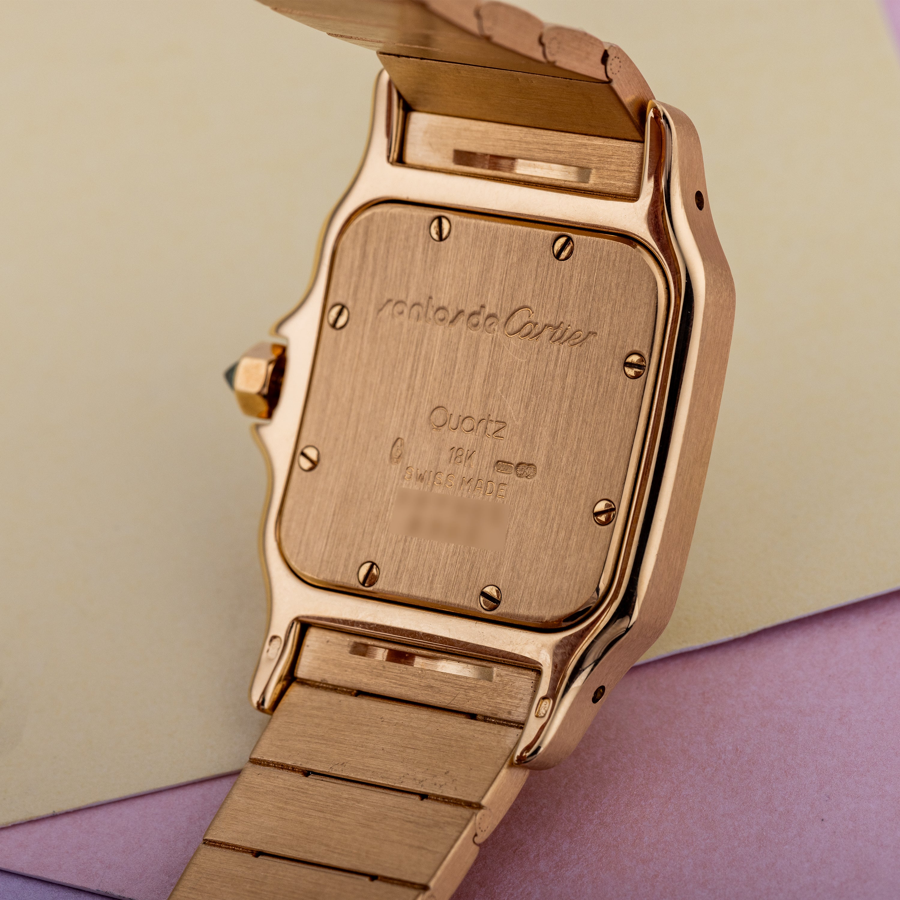 Cartier Santos Galbée | REF. 887901 | 18k Yellow Gold | 29mm