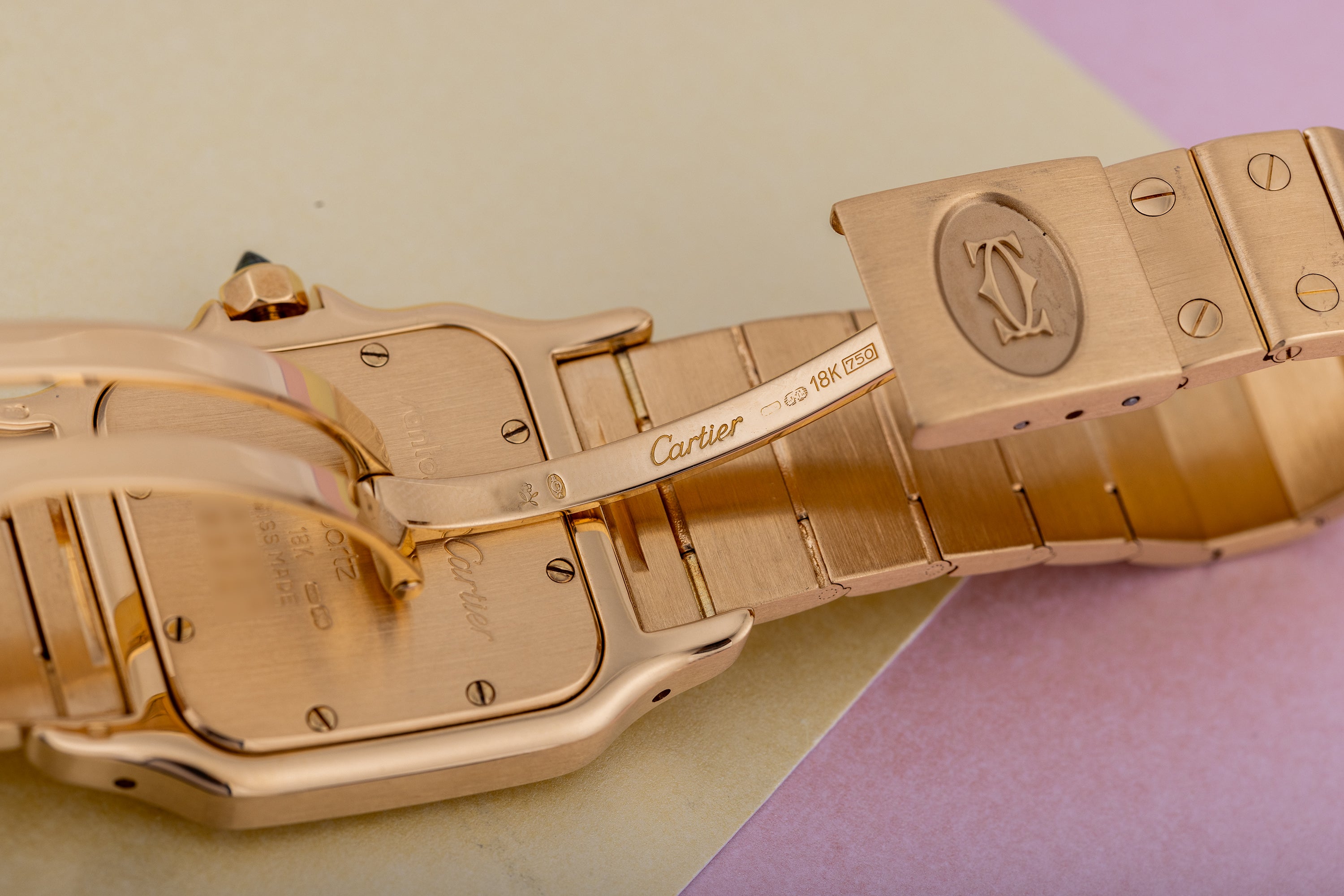 Cartier Santos Galbée | REF. 887901 | 18k Yellow Gold | 29mm