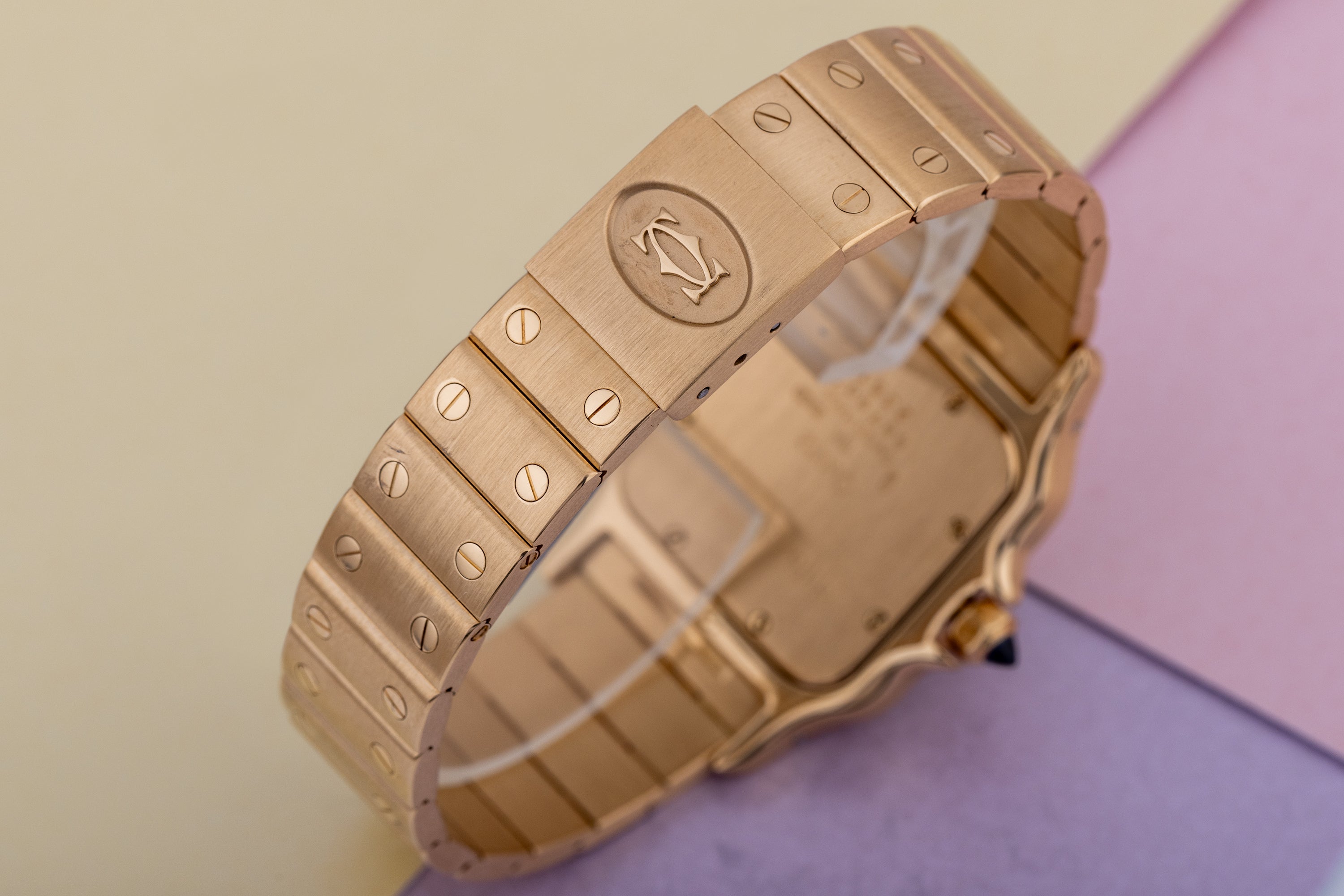 Cartier Santos Galbée | REF. 887901 | 18k Yellow Gold | 29mm