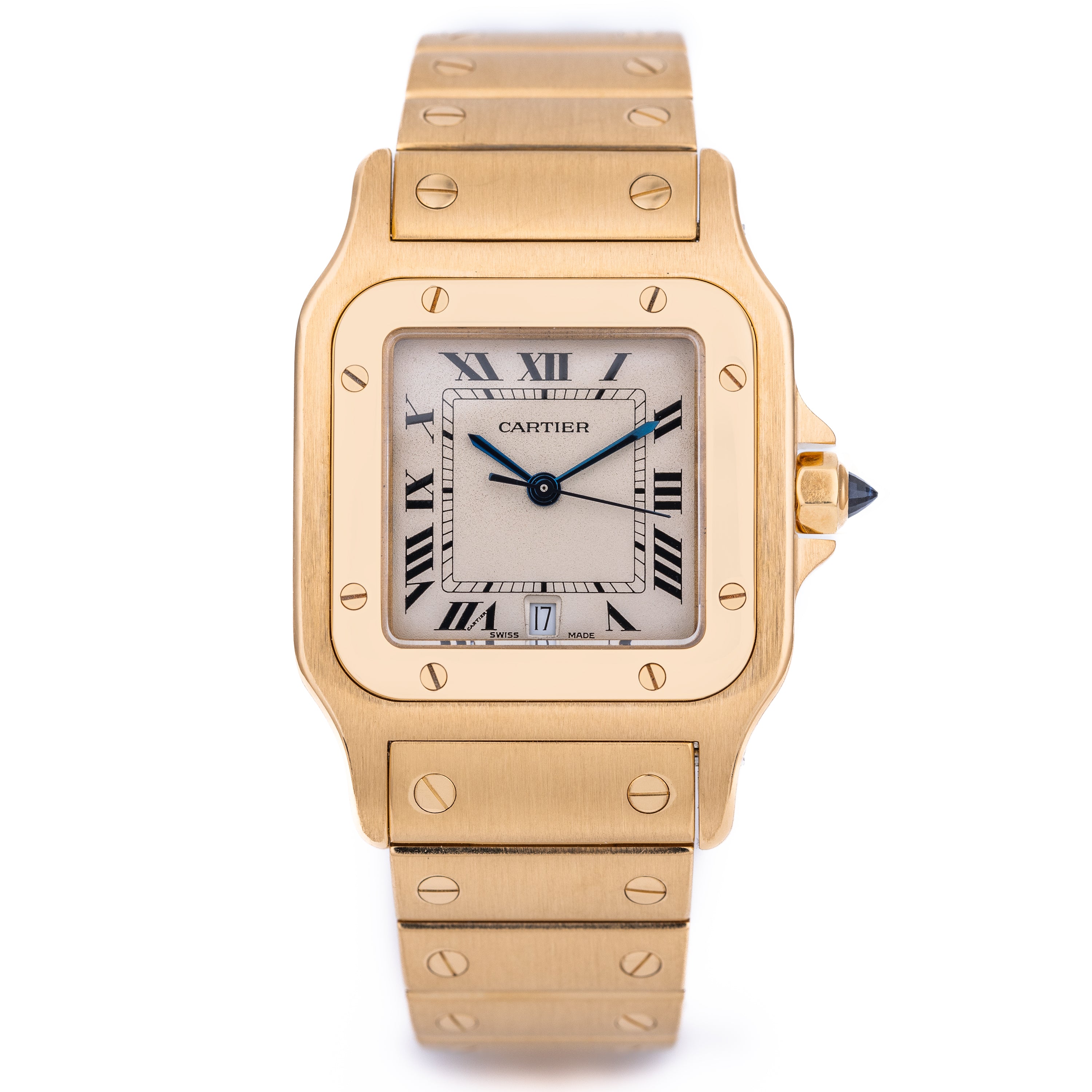 Cartier Santos Galbée | REF. 887901 | 18k Yellow Gold | 29mm