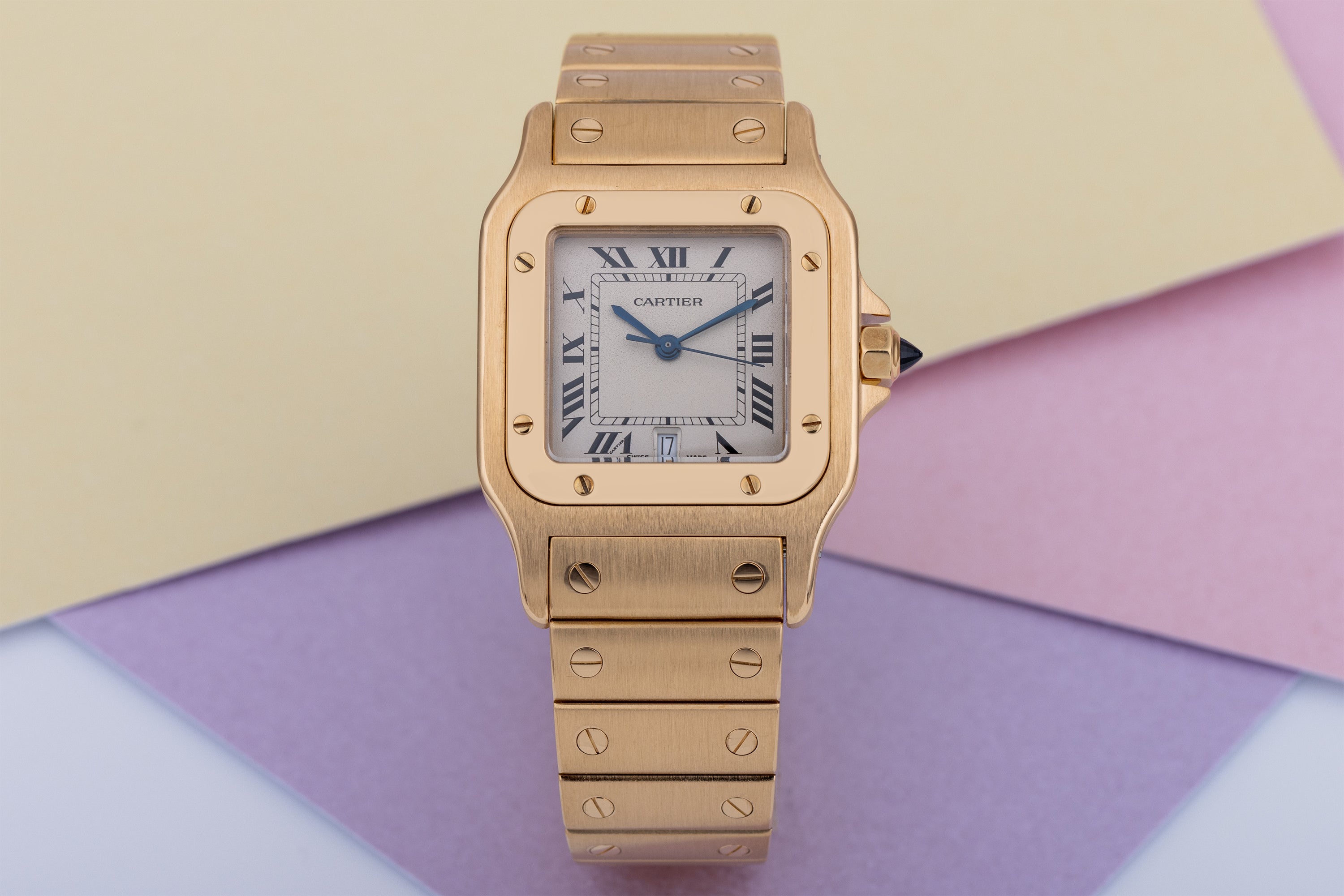 Cartier Santos Galbée | REF. 887901 | 18k Yellow Gold | 29mm