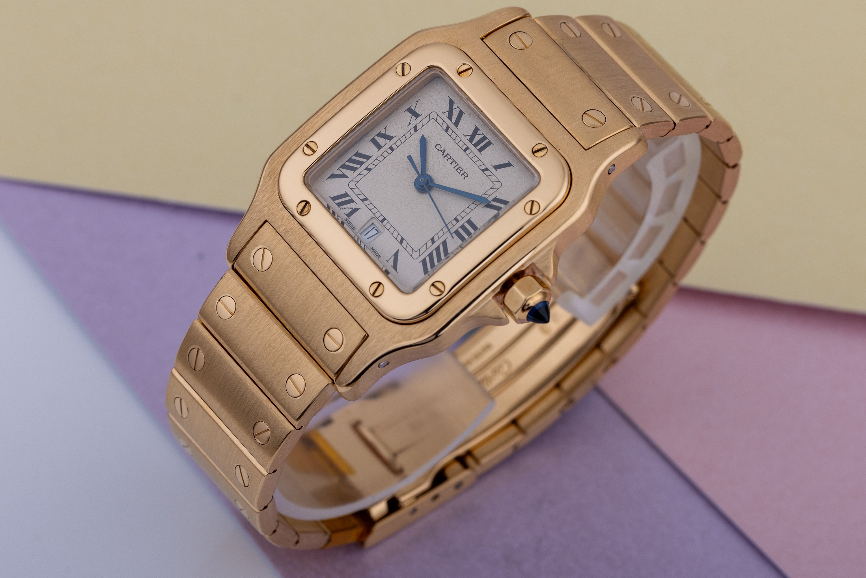 Cartier Santos Galbée | REF. 887901 | 18k Yellow Gold | 29mm