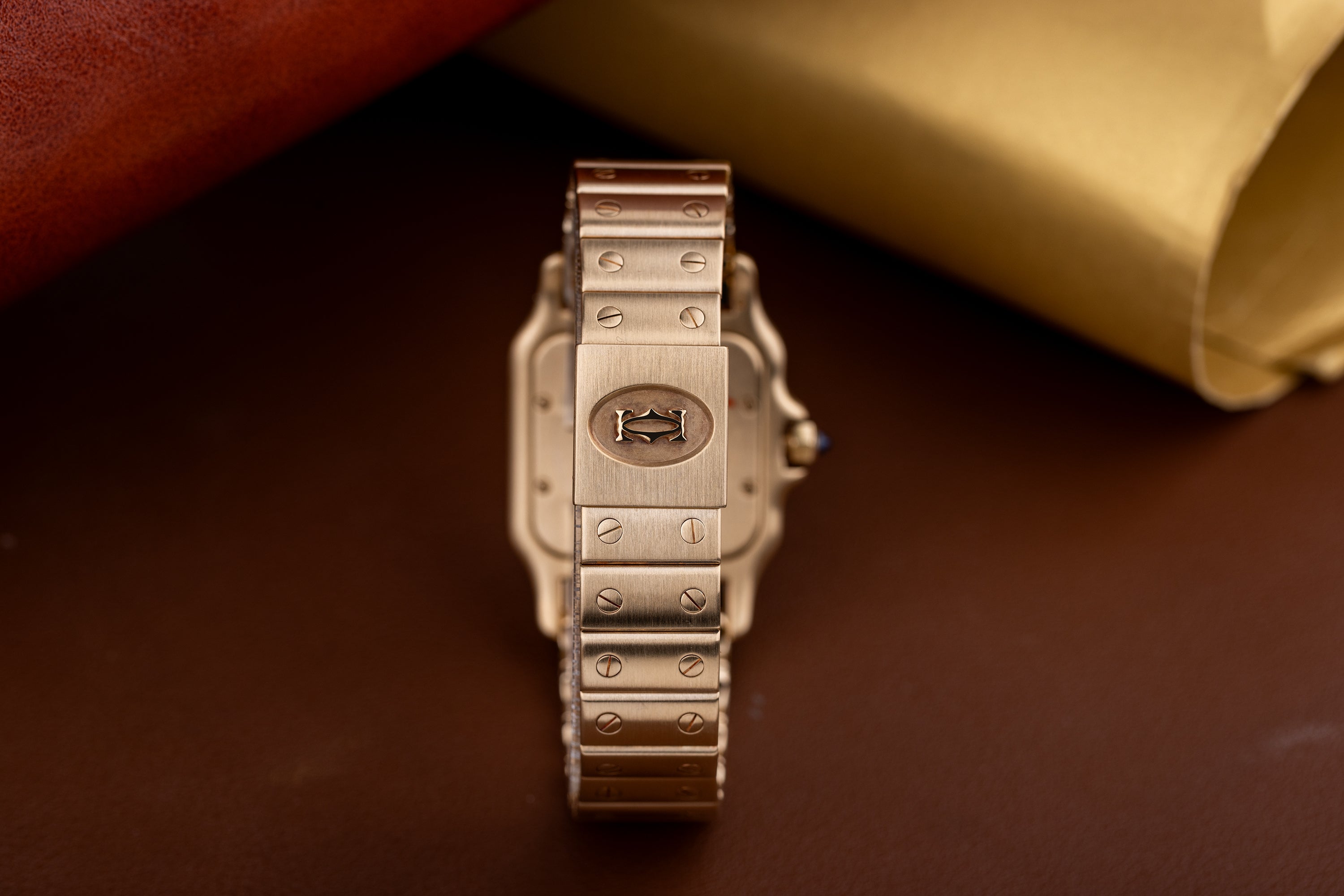 Cartier Santos Galbée | REF. 887901 | 18k Yellow Gold | 29mm