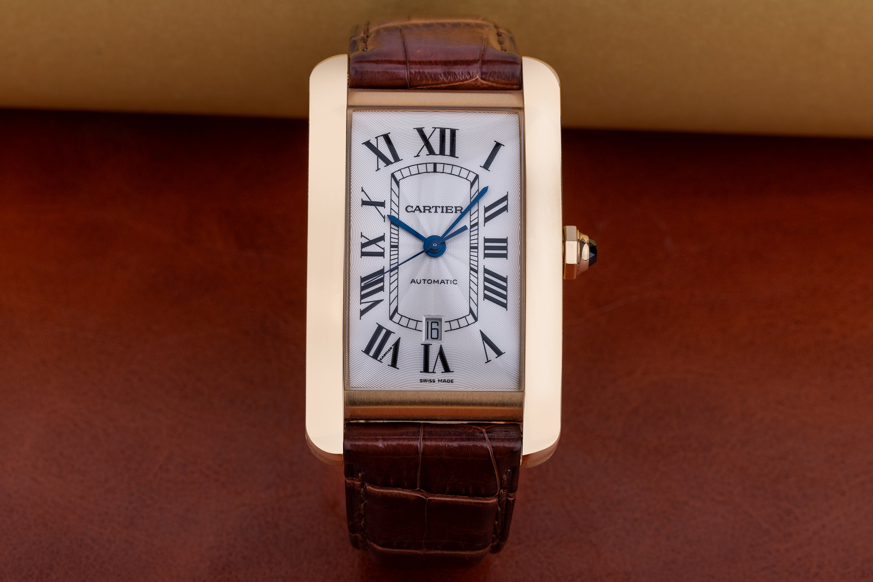 Cartier Tank Americaine XL | REF. 2927 | Automatic | 32mm x 52mm | 18k Rose Gold