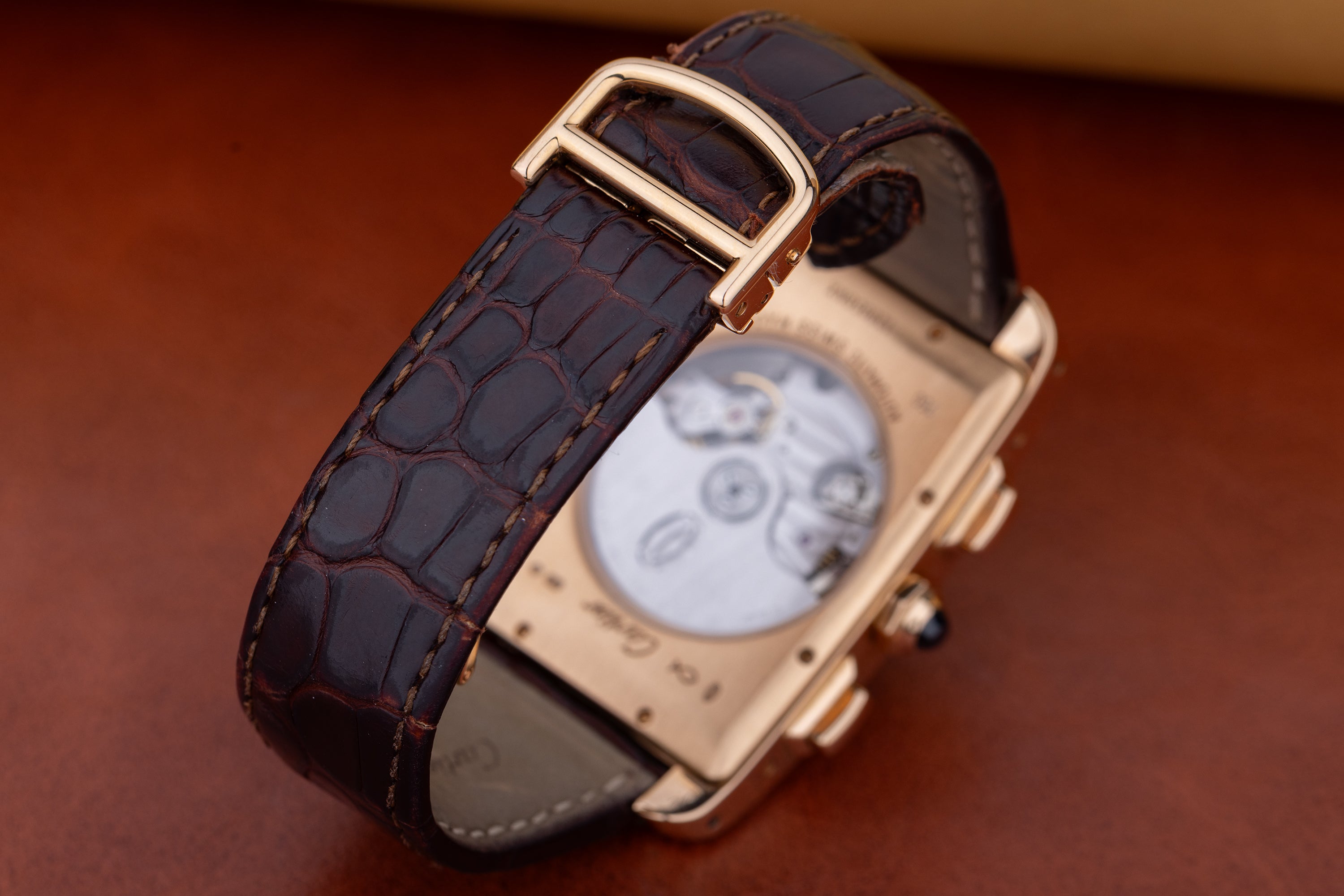 Cartier Tank Americaine XL Chronograph | REF. 3072 | Automatic | 32mm x 52mm | 18k Rose Gold