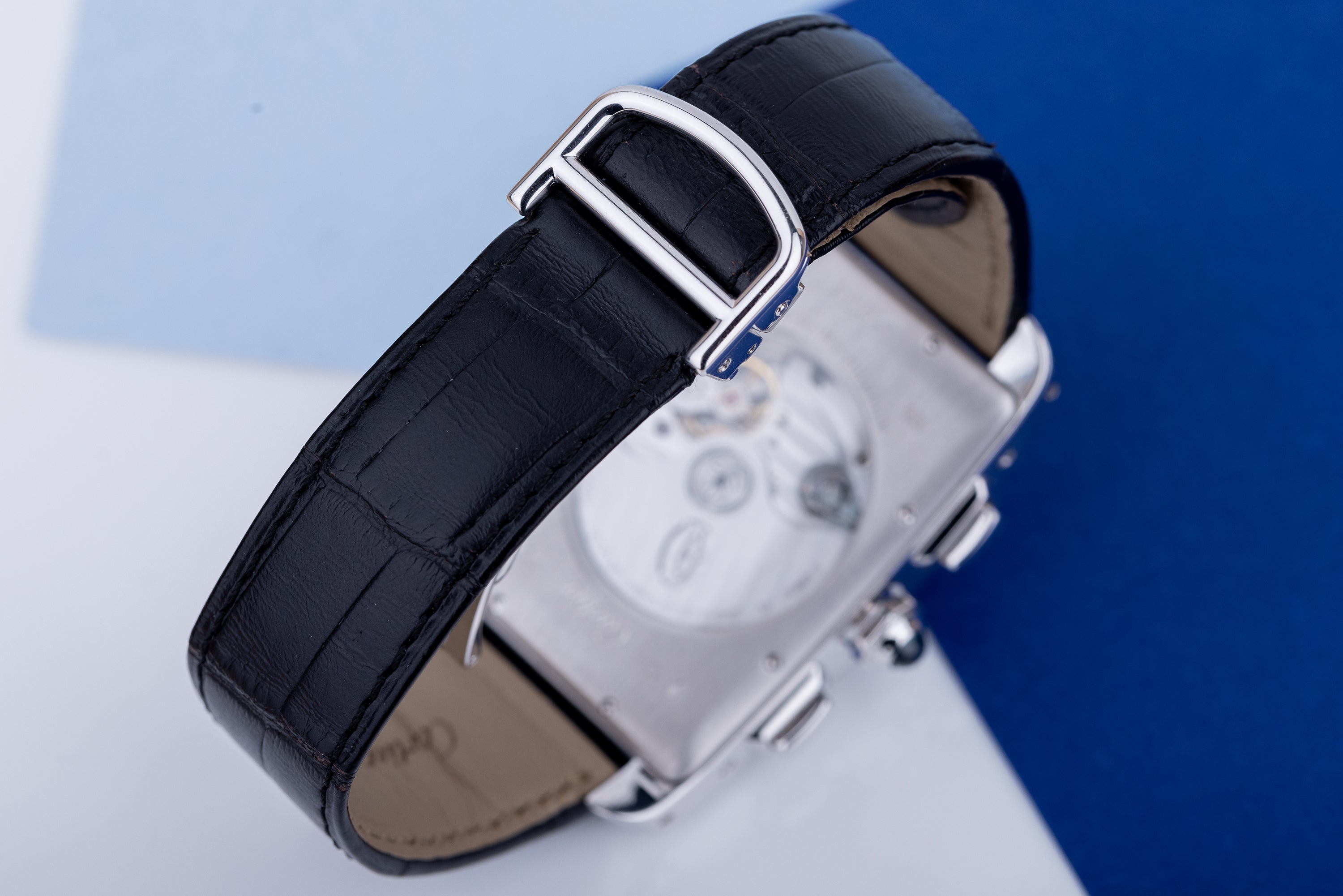 Cartier Tank Americaine XL Chronograph | REF. 3073 | Automatic | 32mm x 52mm | 18k White Gold