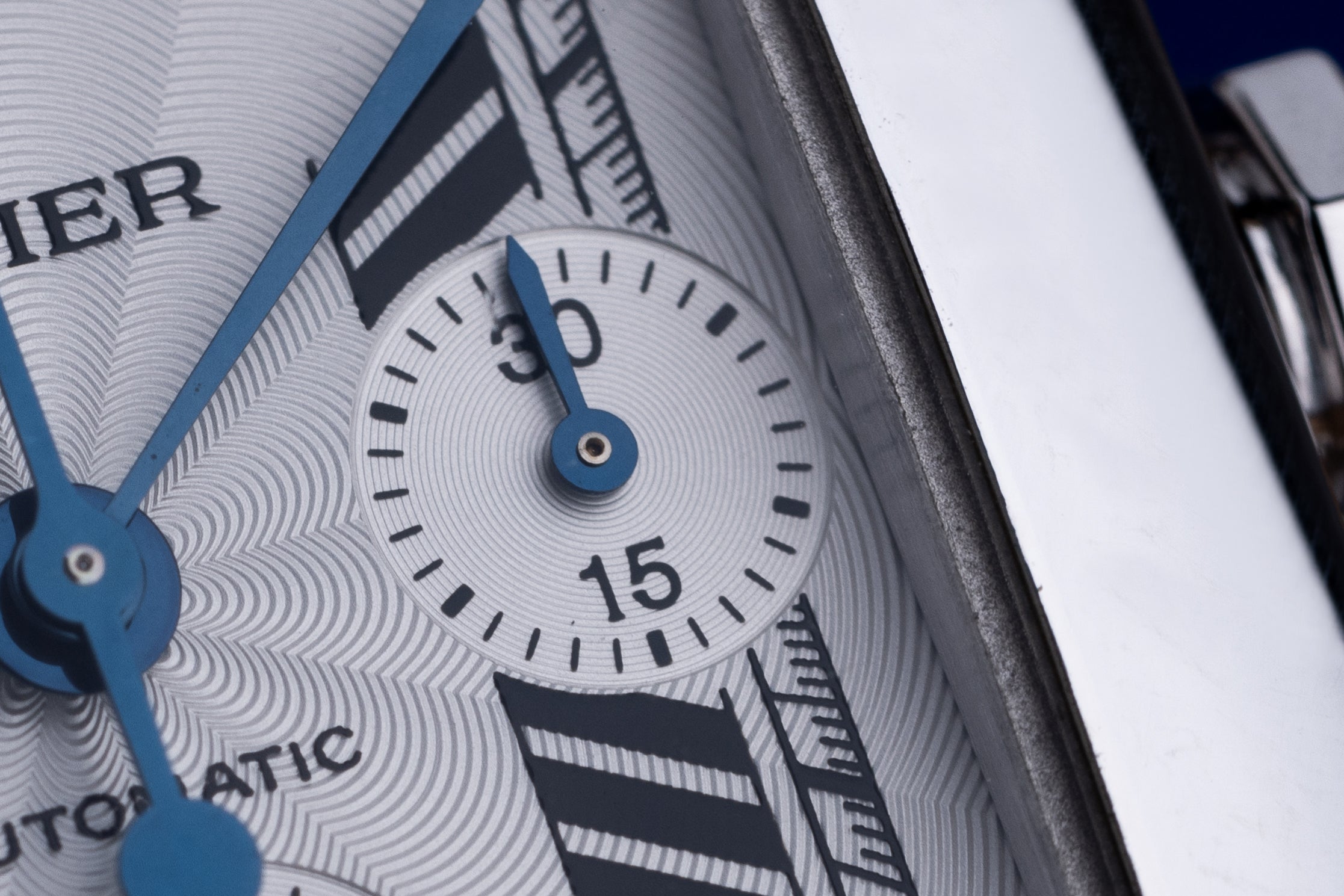 Cartier Tank Americaine XL Chronograph | REF. 3073 | Automatic | 32mm x 52mm | 18k White Gold