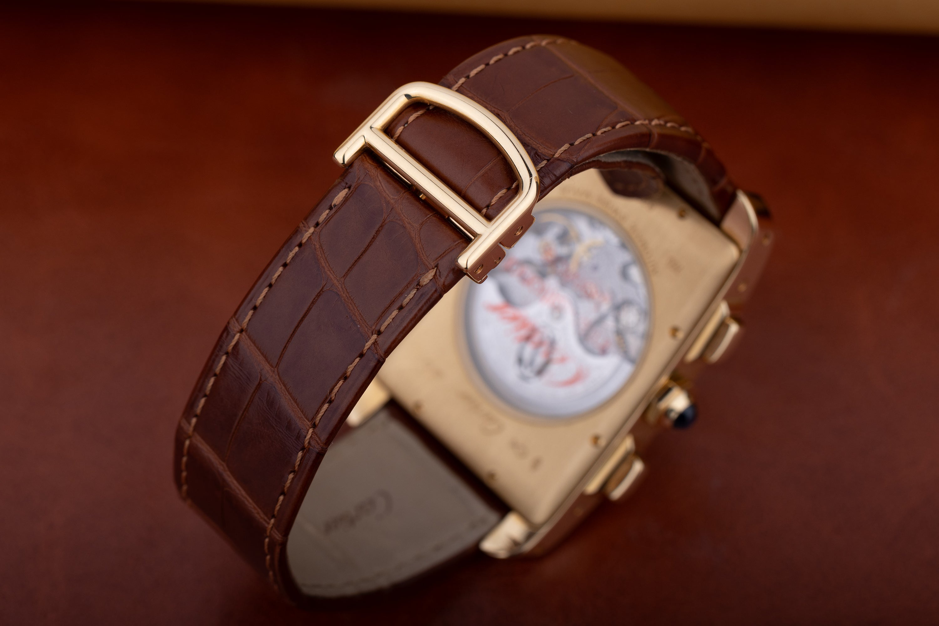 Cartier Tank Americaine XL Chronograph | REF. 2892 | Automatic | 32mm x 52mm | 18k Yellow Gold