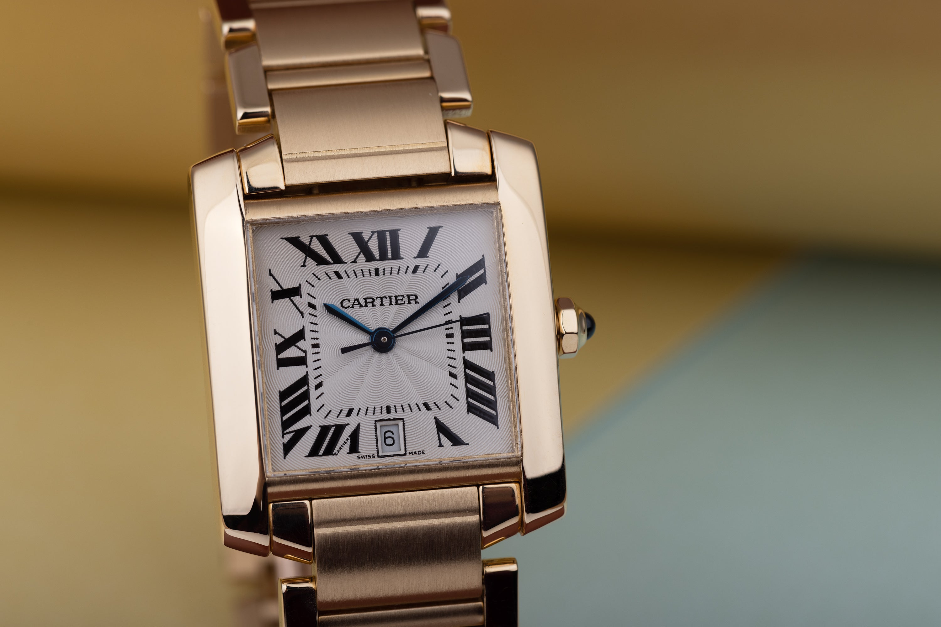 Cartier Tank Francaise Large | REF. 1840 | Box & Papers | 18k Yellow Gold