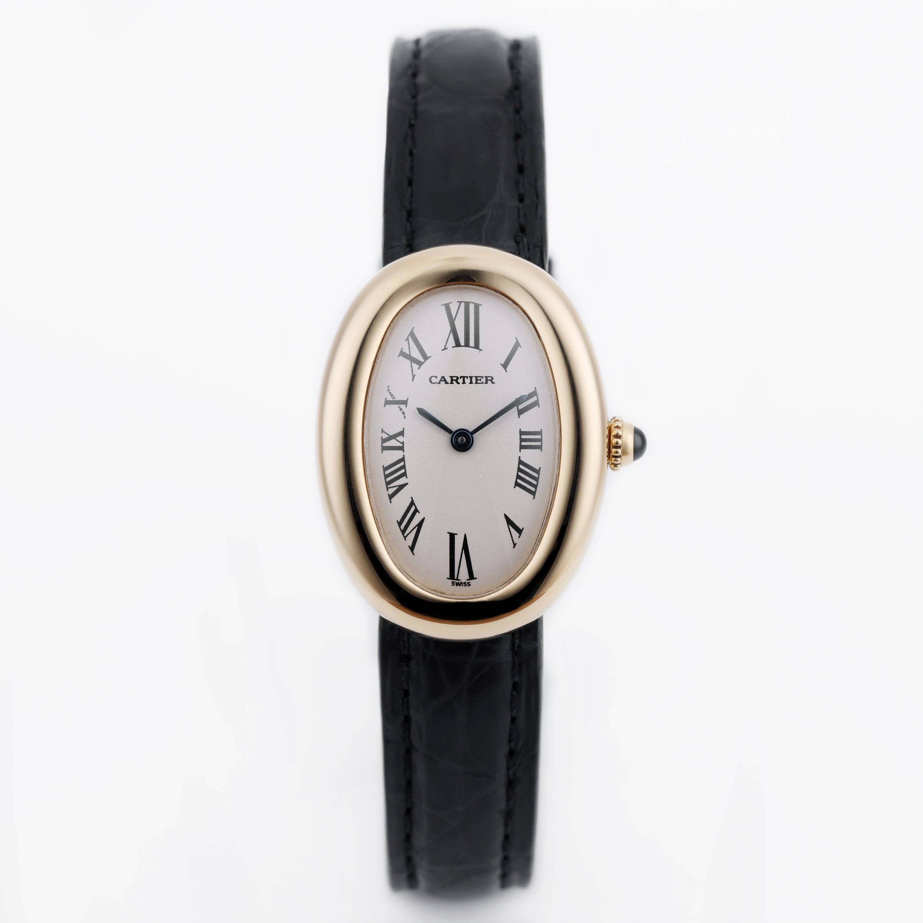 Cartier Baignoire | REF. 1954 | White Dial | 18k Yellow Gold | 22.5mm | 1990's