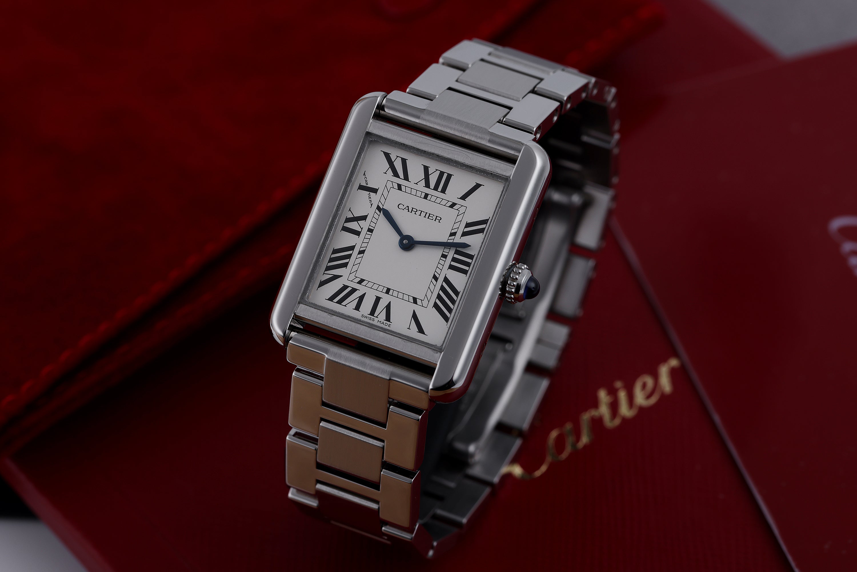 Cartier Tank Solo | REF. 3170 / W5200013 | Stainless Steel | 24mm | Papers