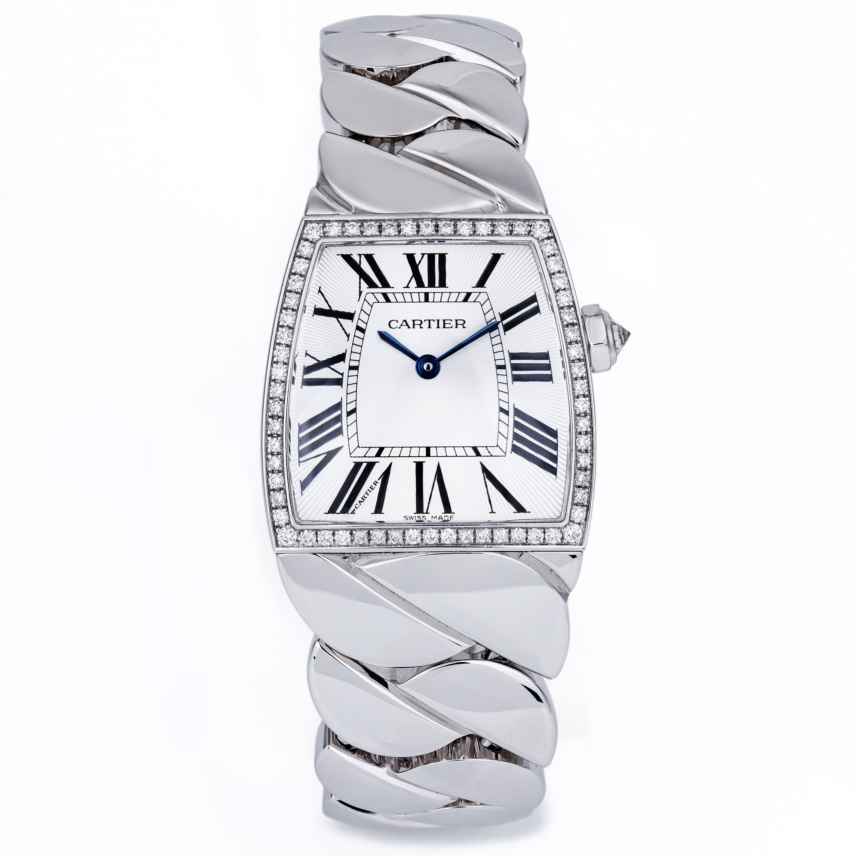 Cartier La Dona | REF. 2895 | 18k White Gold | Diamond Bezel | 27.5mm