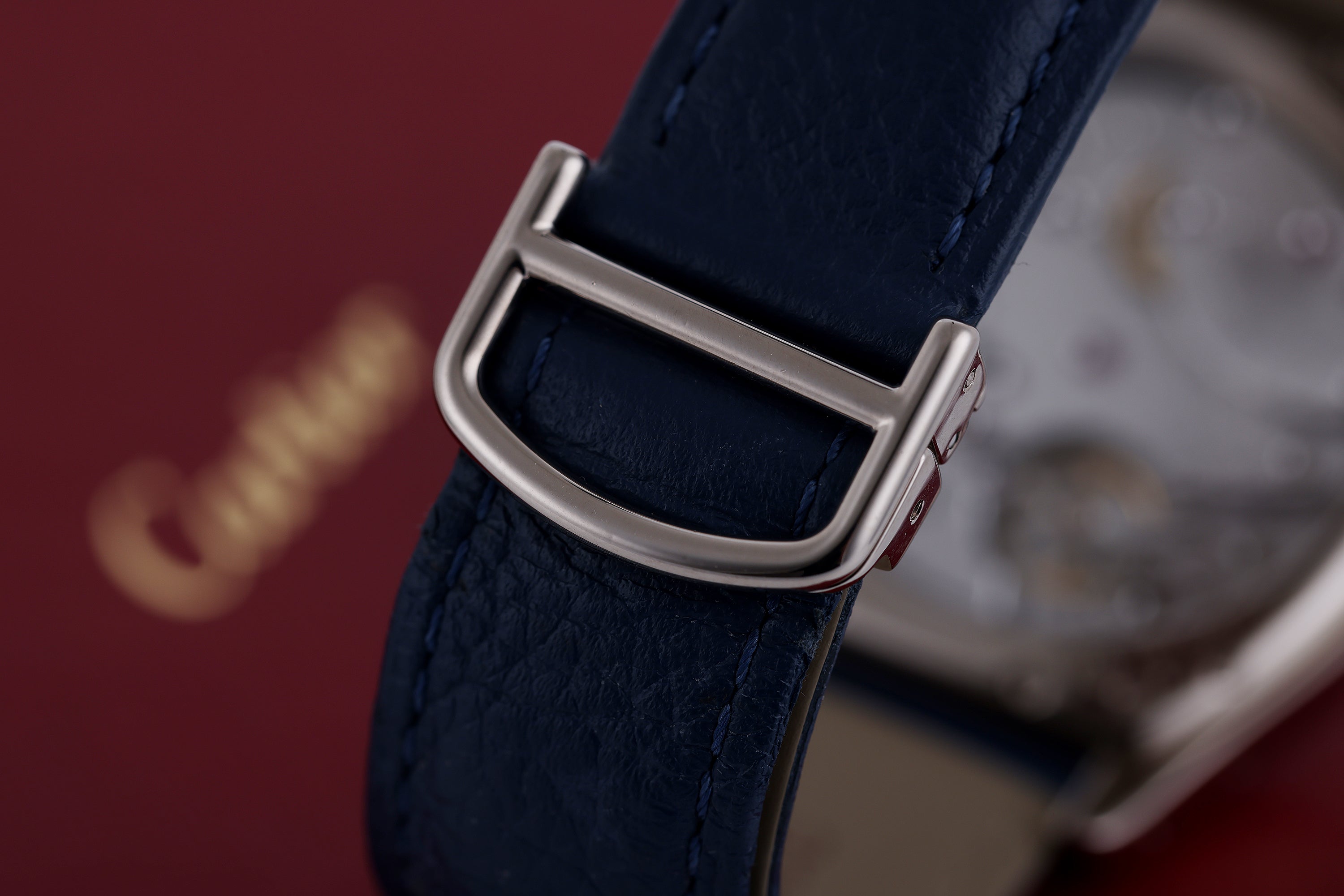 Rare Cartier Tortue XL | REF. 2761 | 8 Day Power Reserve | 18k White Gold | 38mm | Box & Papers | 2014
