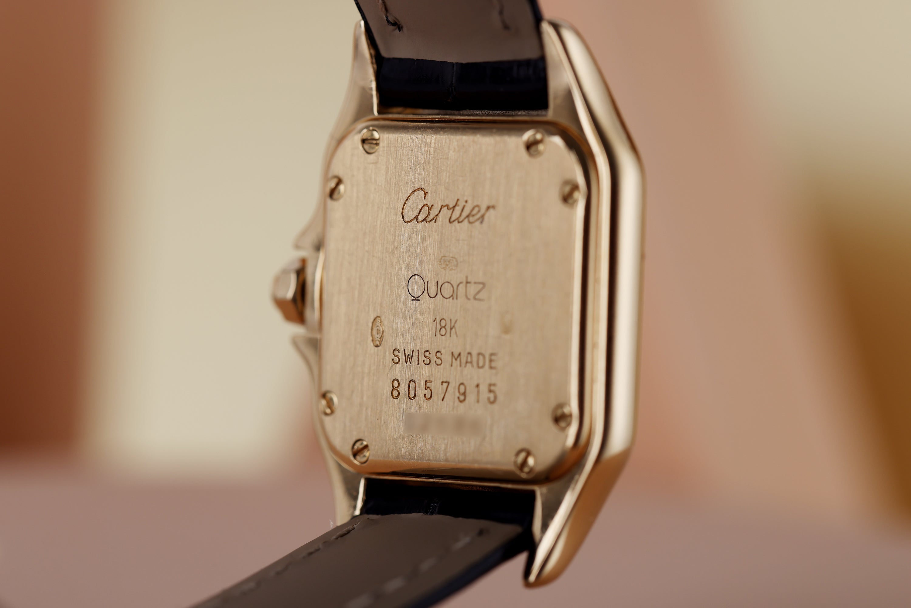 Cartier Panthere | REF. 8057915 | Diamond Dial & Bezel | 21.5mm | 18k Yellow Gold