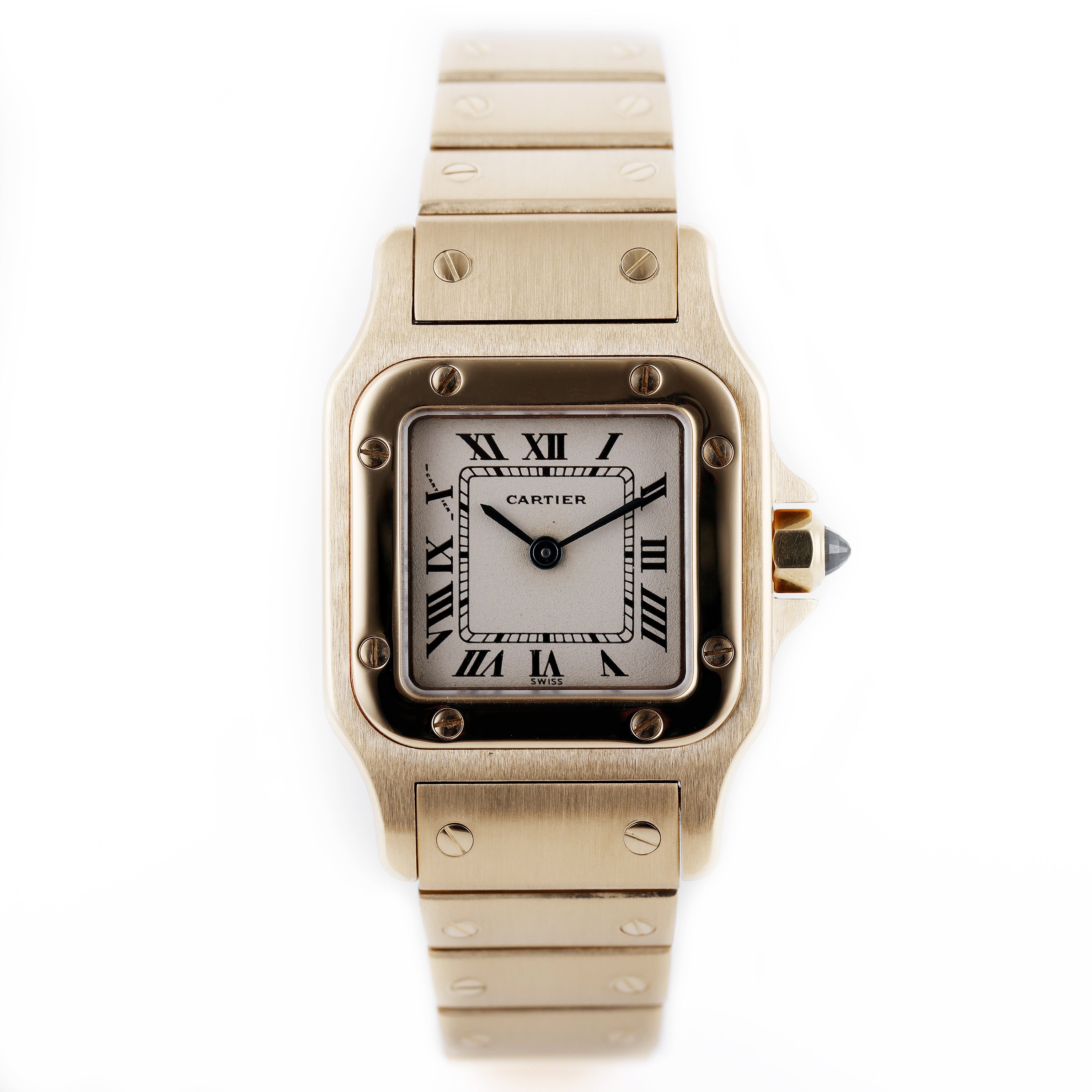 Cartier Santos Galbée | REF. 866930 | 18k Yellow Gold | 23.5mm | 1990's