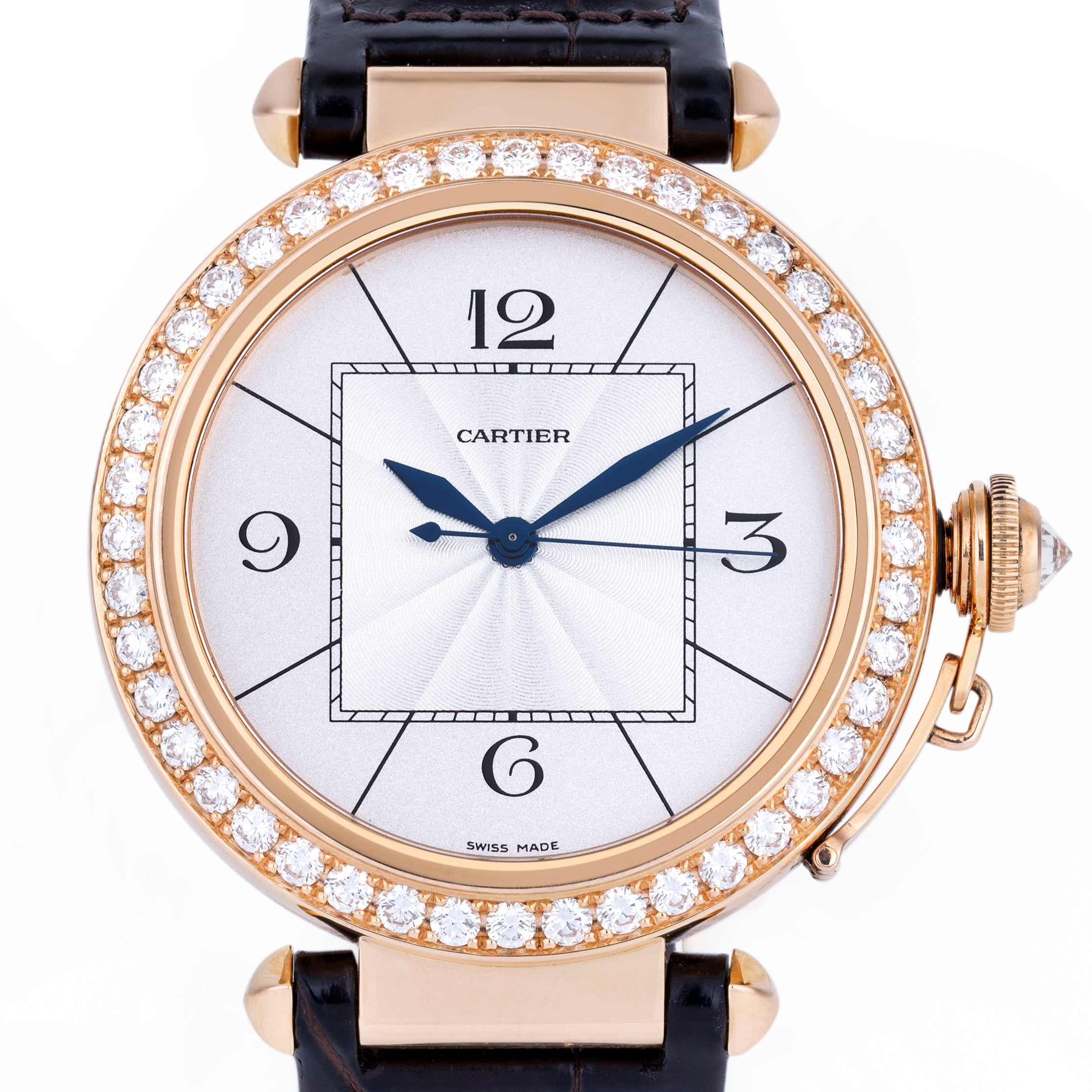 Cartier Pasha De Cartier | 18k Rose Gold | Diamond Bezel | 42mm